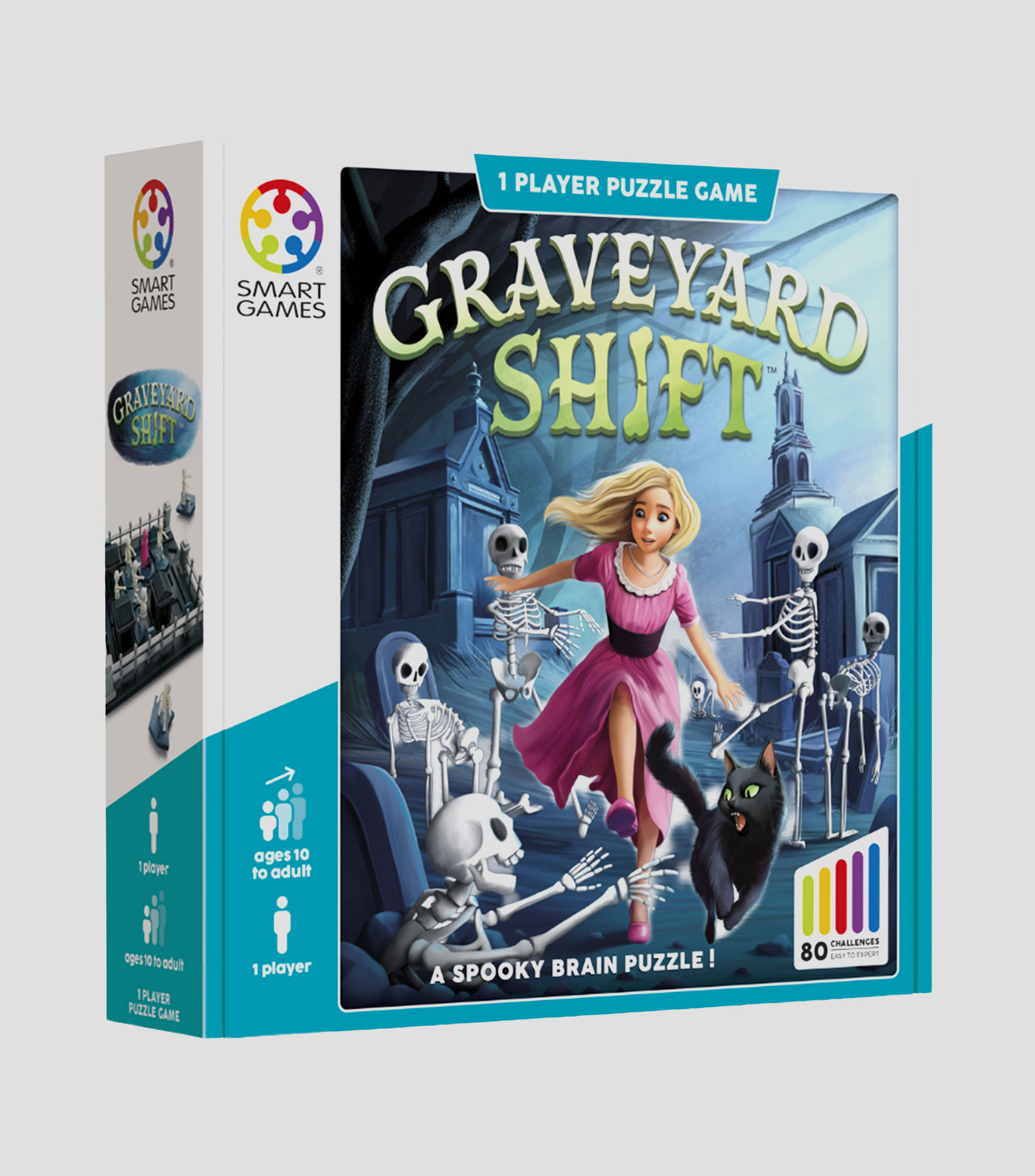 Juego de Mesa Cambio de Cementerio (Graveyard Shift): Juego de Lógica