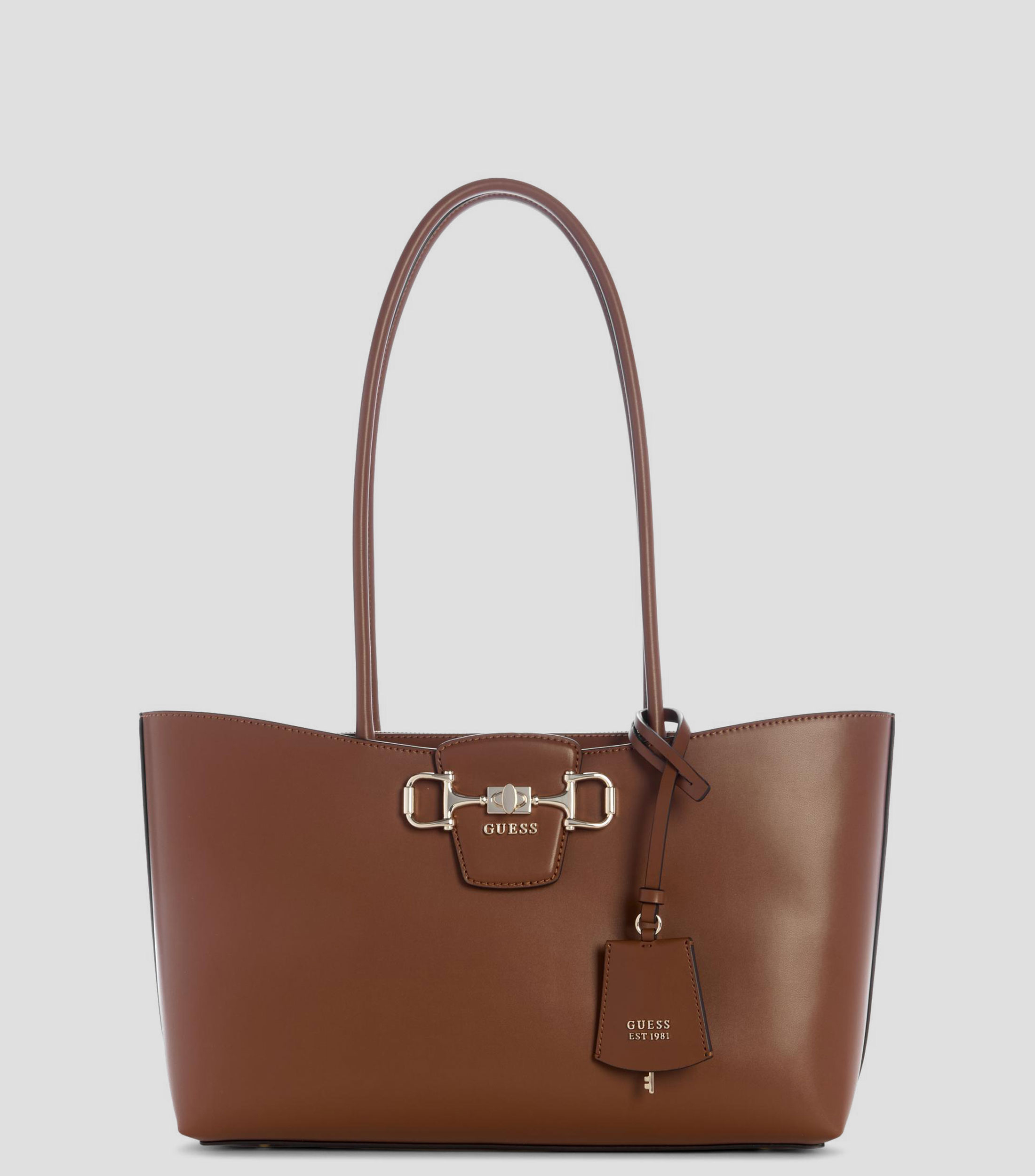 Bolsa tote Janie liso Mujer