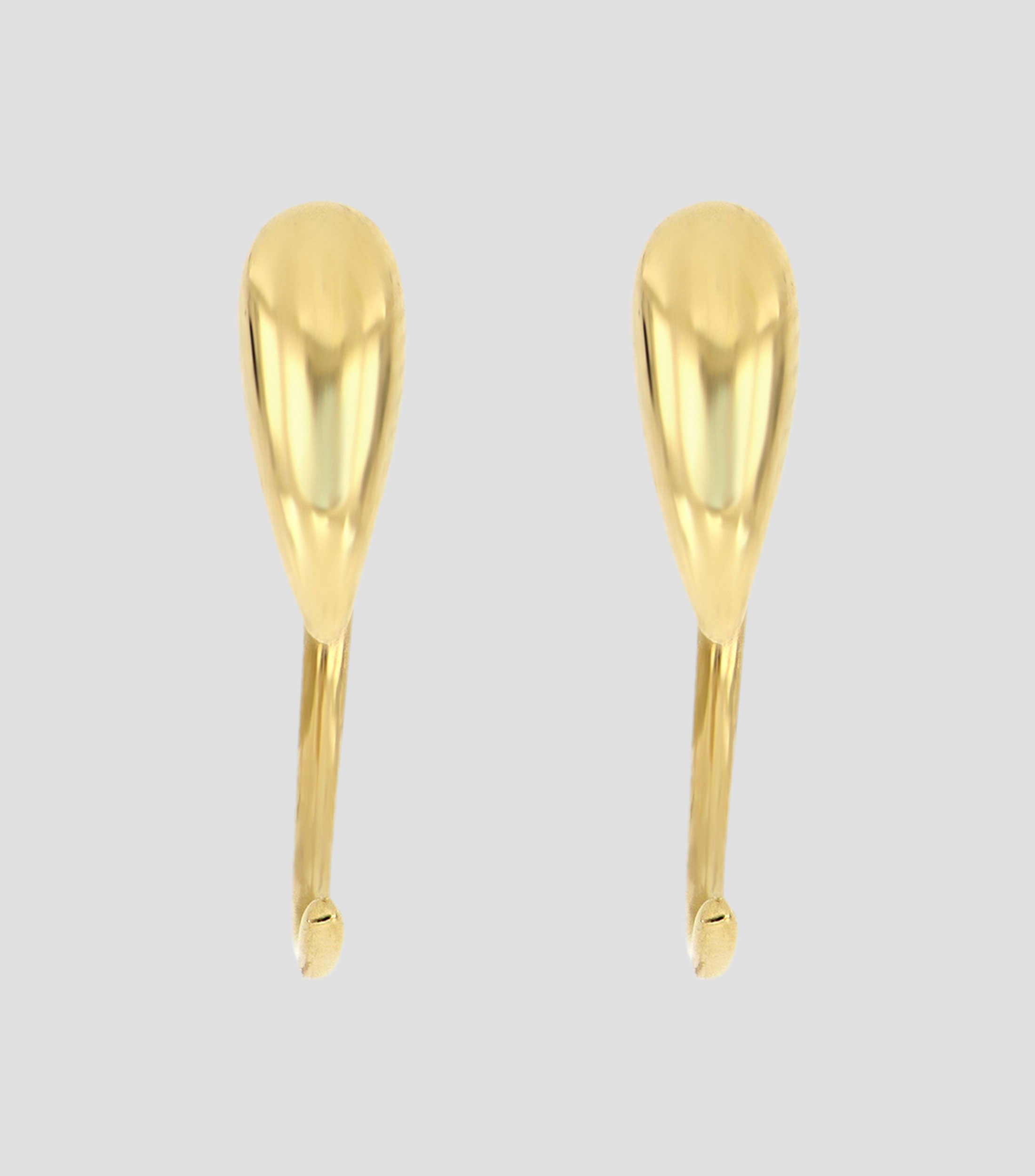 Pendientes en oro amarillo Mujer