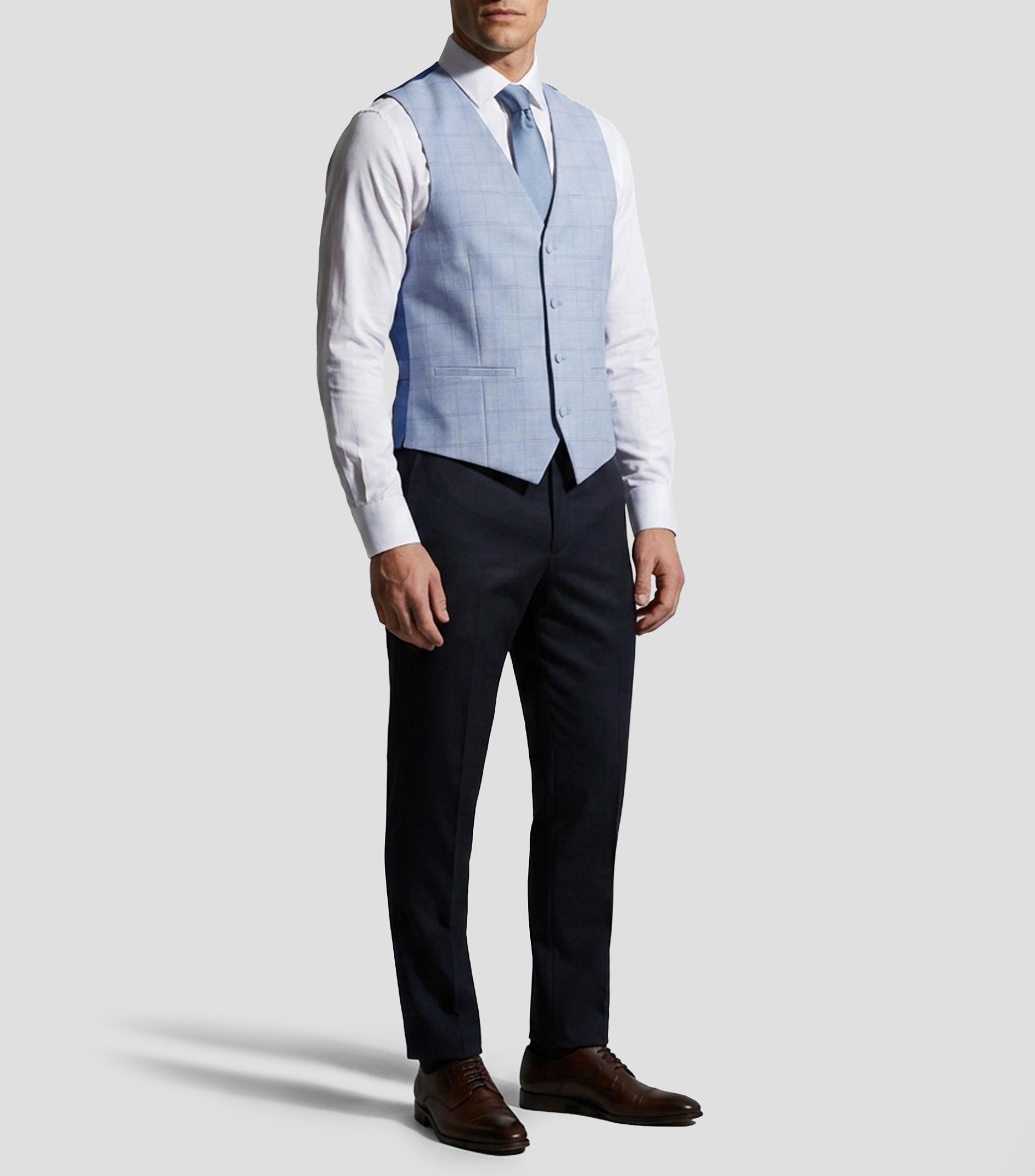 Chaleco Formal Líneas Hombre