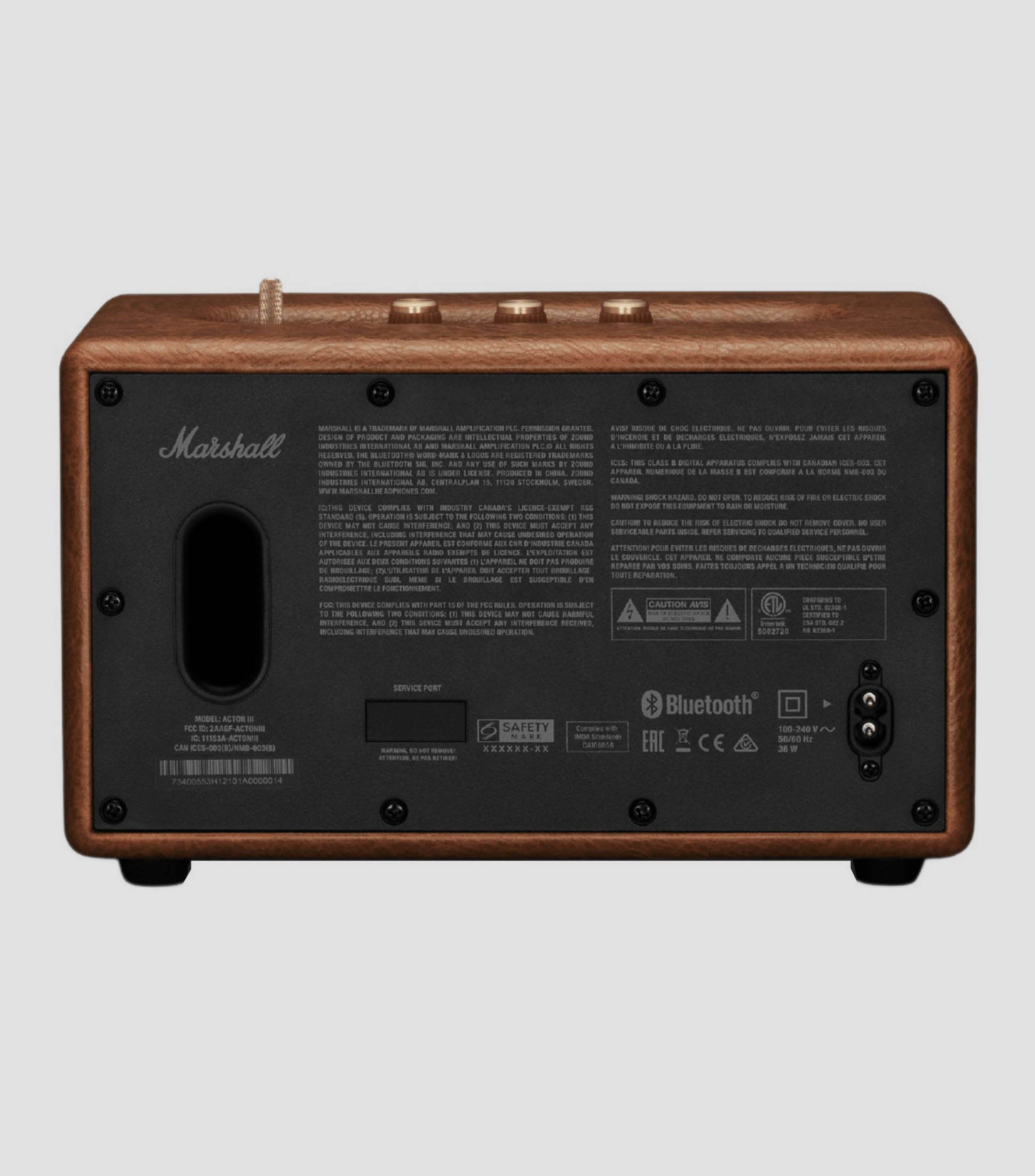 Bocina Inalámbrica Bluetooth Acton III café