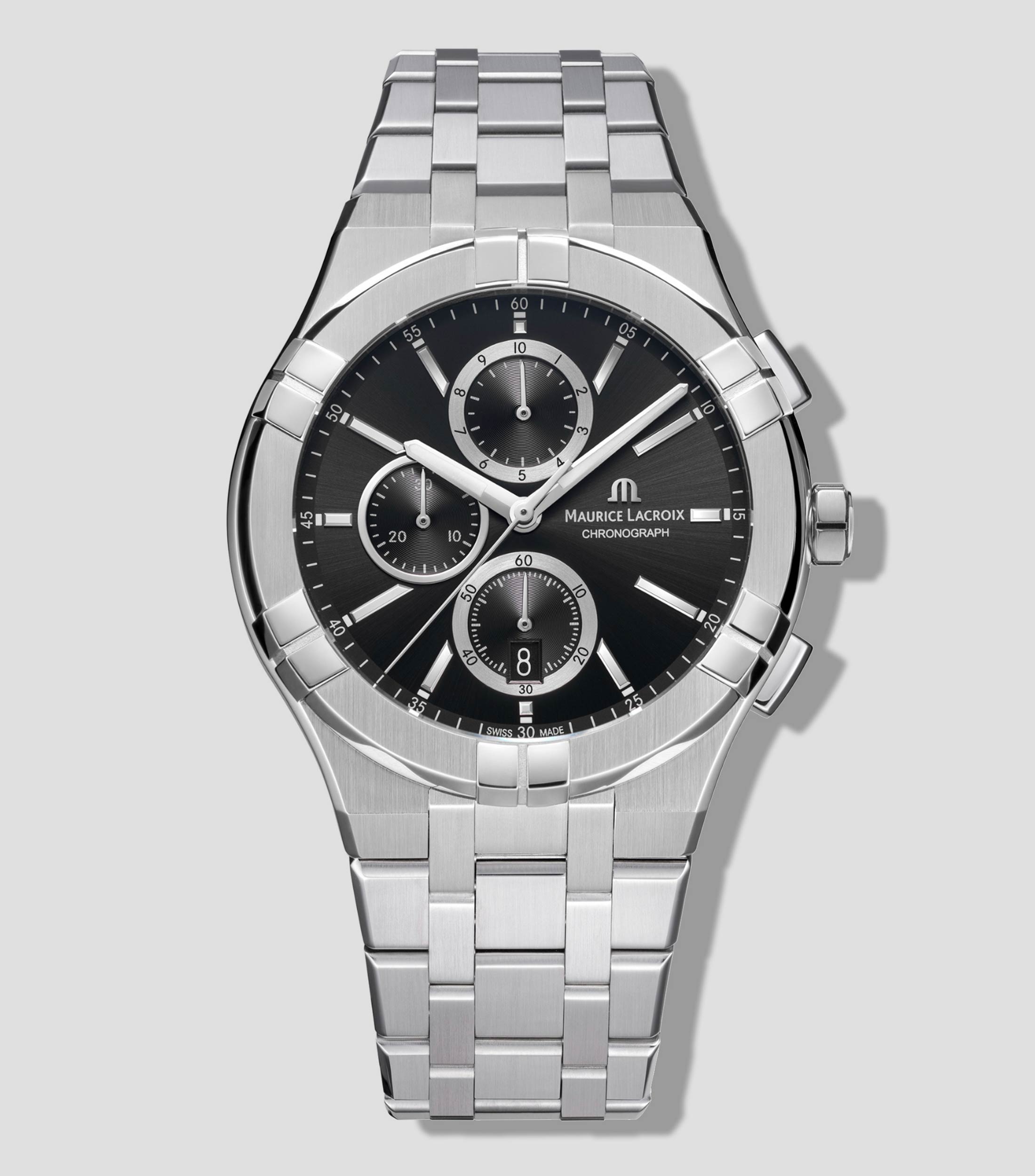 Reloj para Hombre Aikon Quartz Chronograph Deportivo Negro