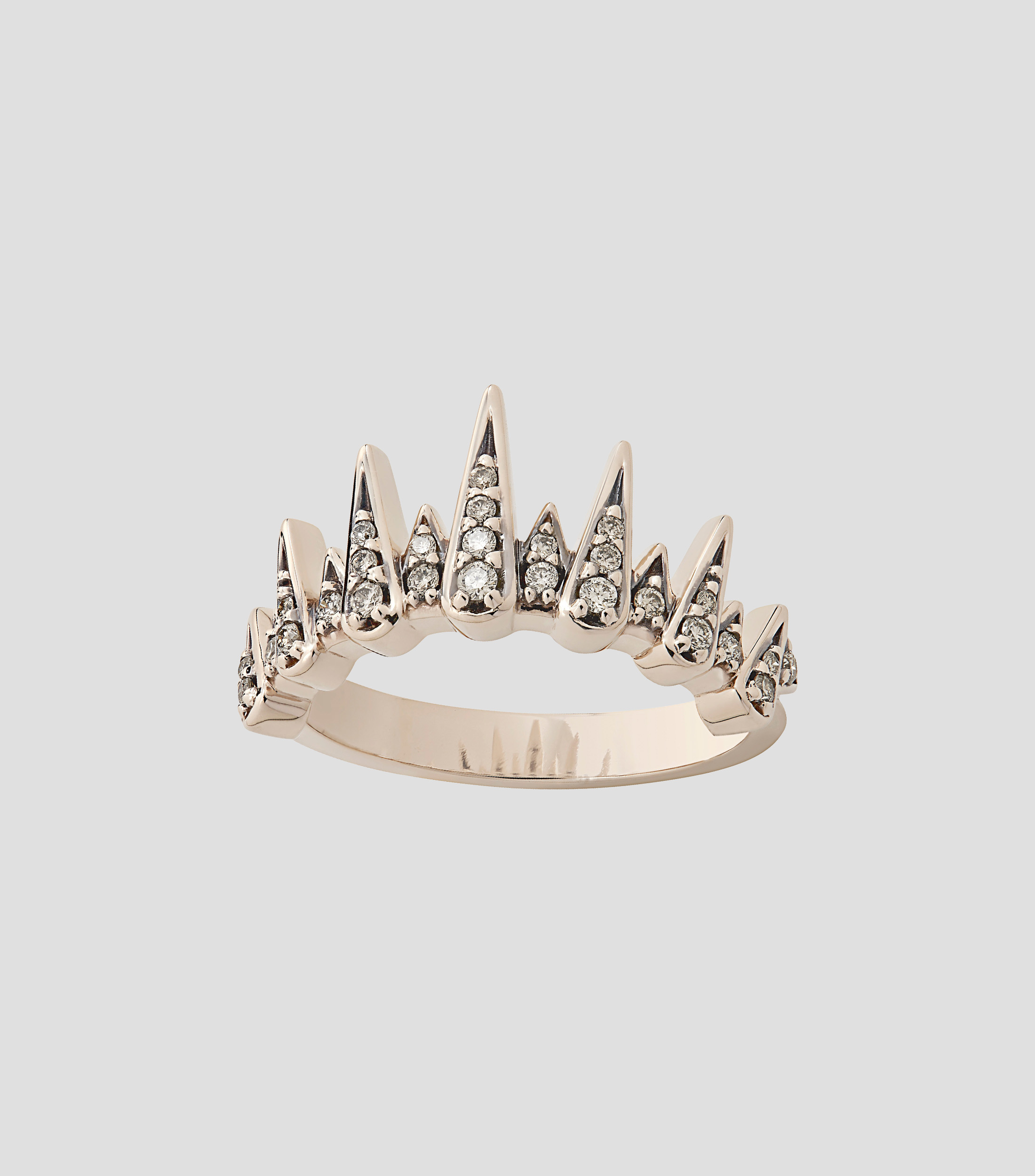 Anillo en oro de 18 kilates con diamantes Pearls of Genesis Mujer