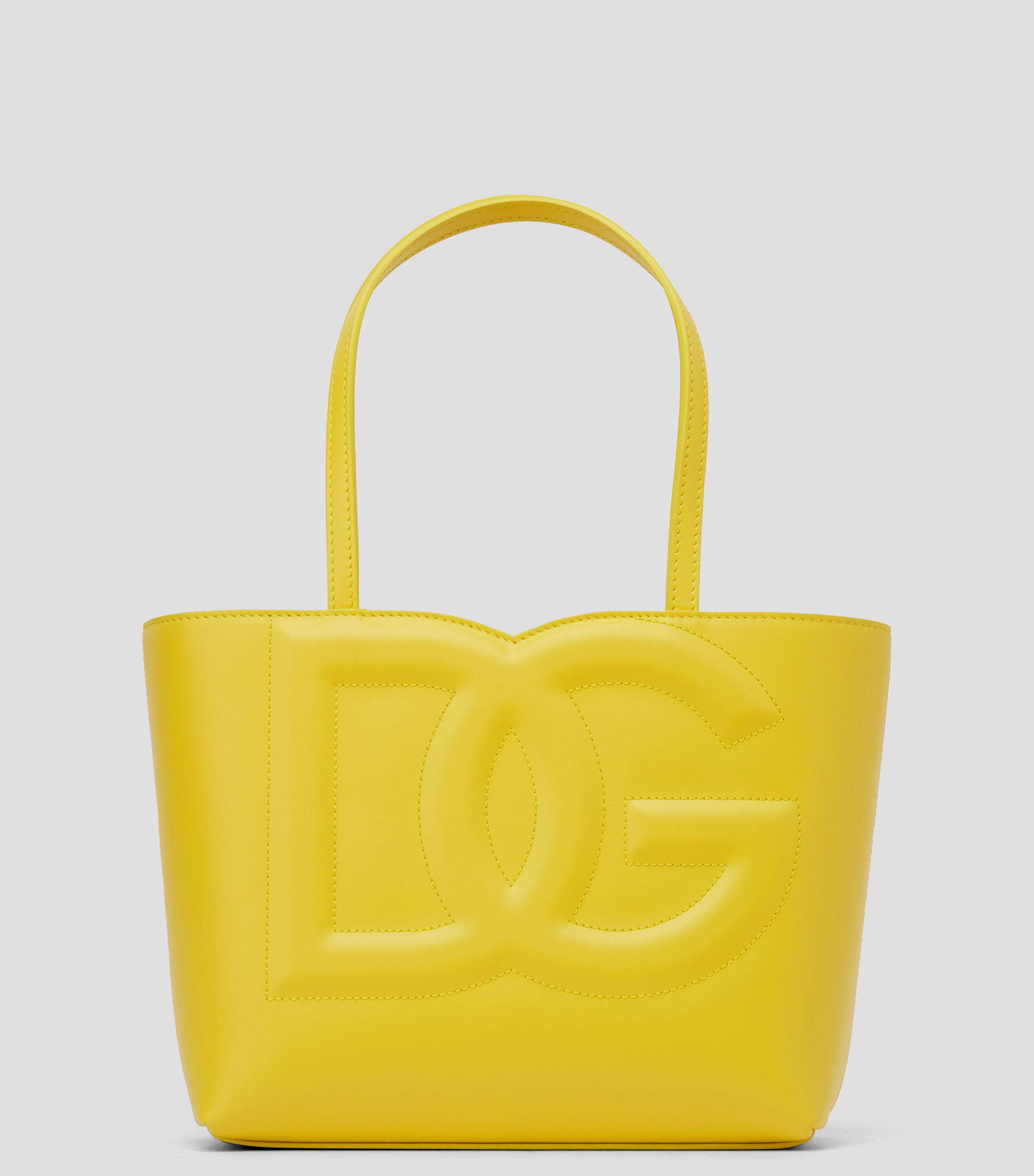Bolso tote en piel DG Logo Mujer