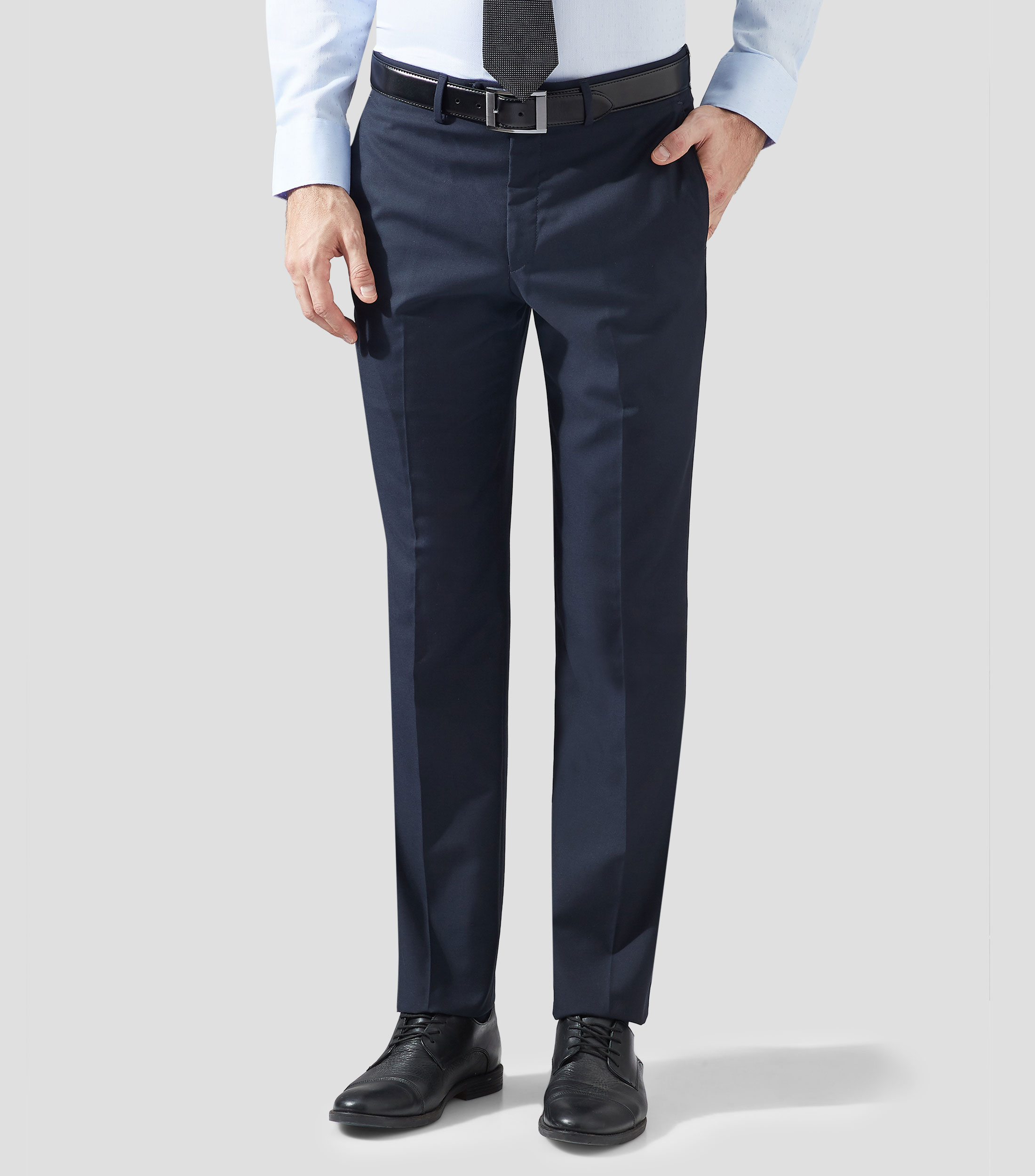 Pantalón de vestir liso Hombre