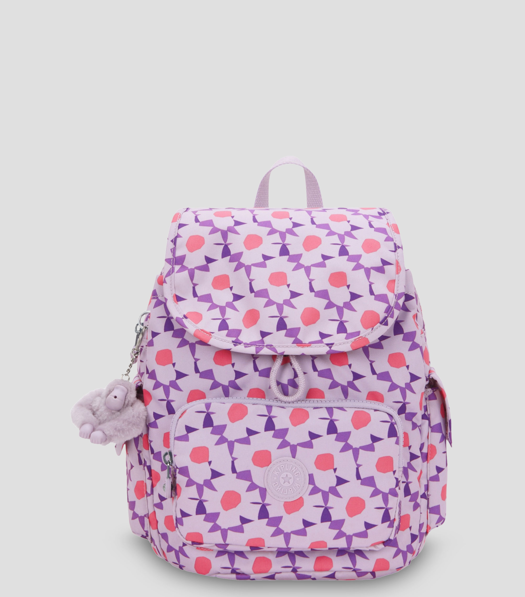 Mochila casual multicolor estampada Mujer