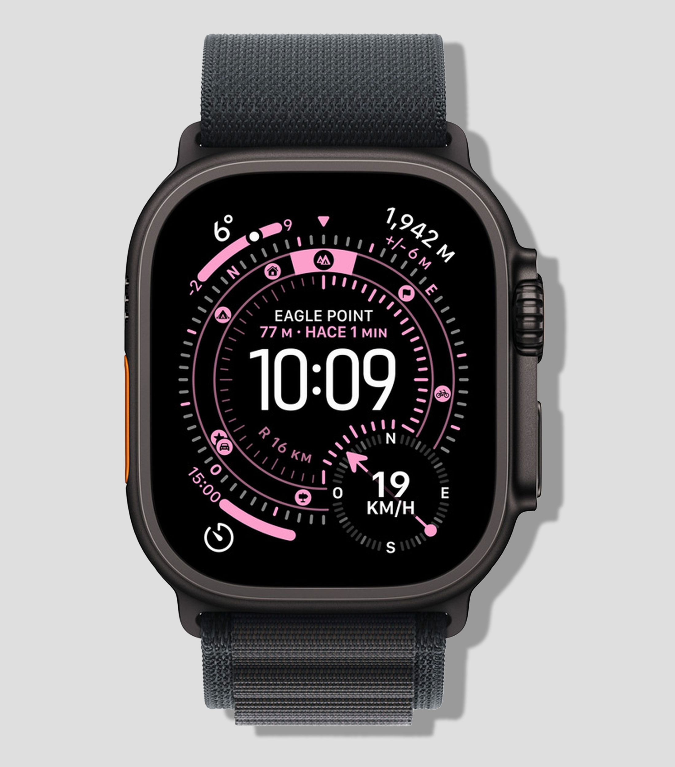 Apple Watch Ultra 3 GPS de 49 mm, Caja de Titanio