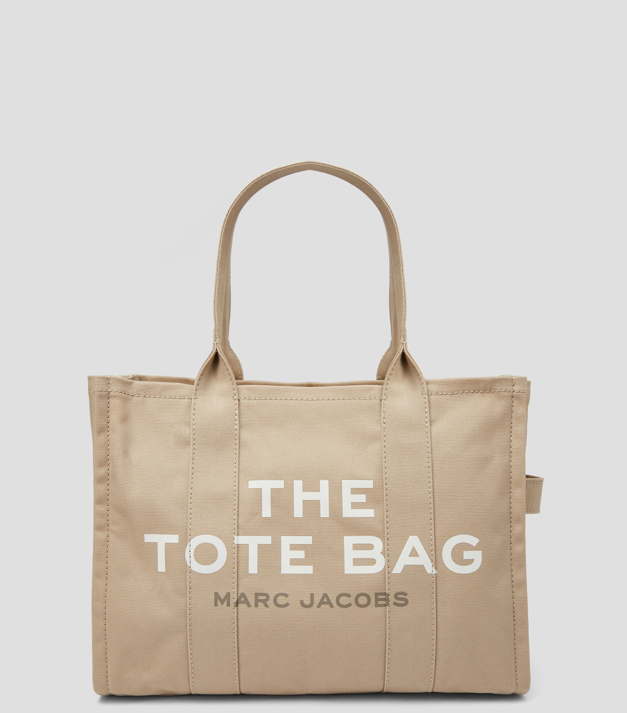 Bolsa The Large Tote bag beige estampado Mujer