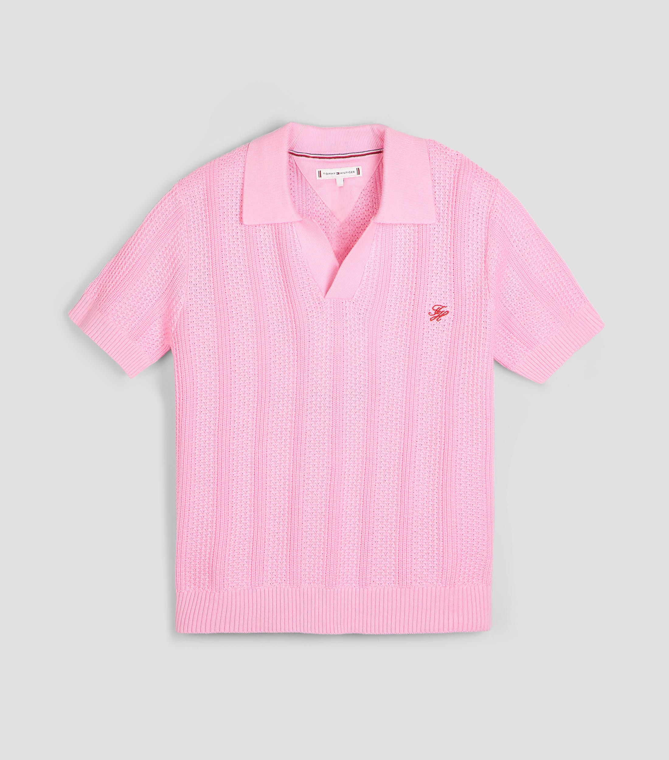 Playera tipo polo manga corta fantasía Niña
