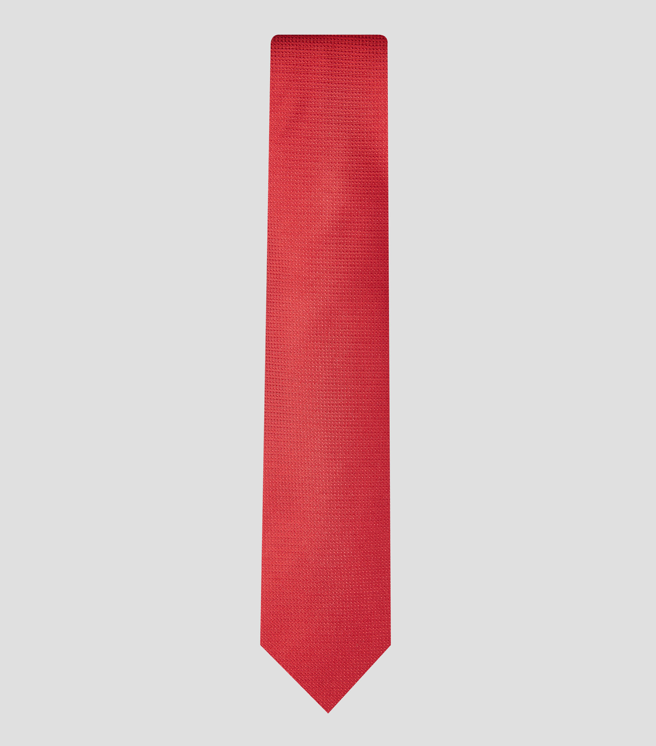 Corbata ancha en seda lisa