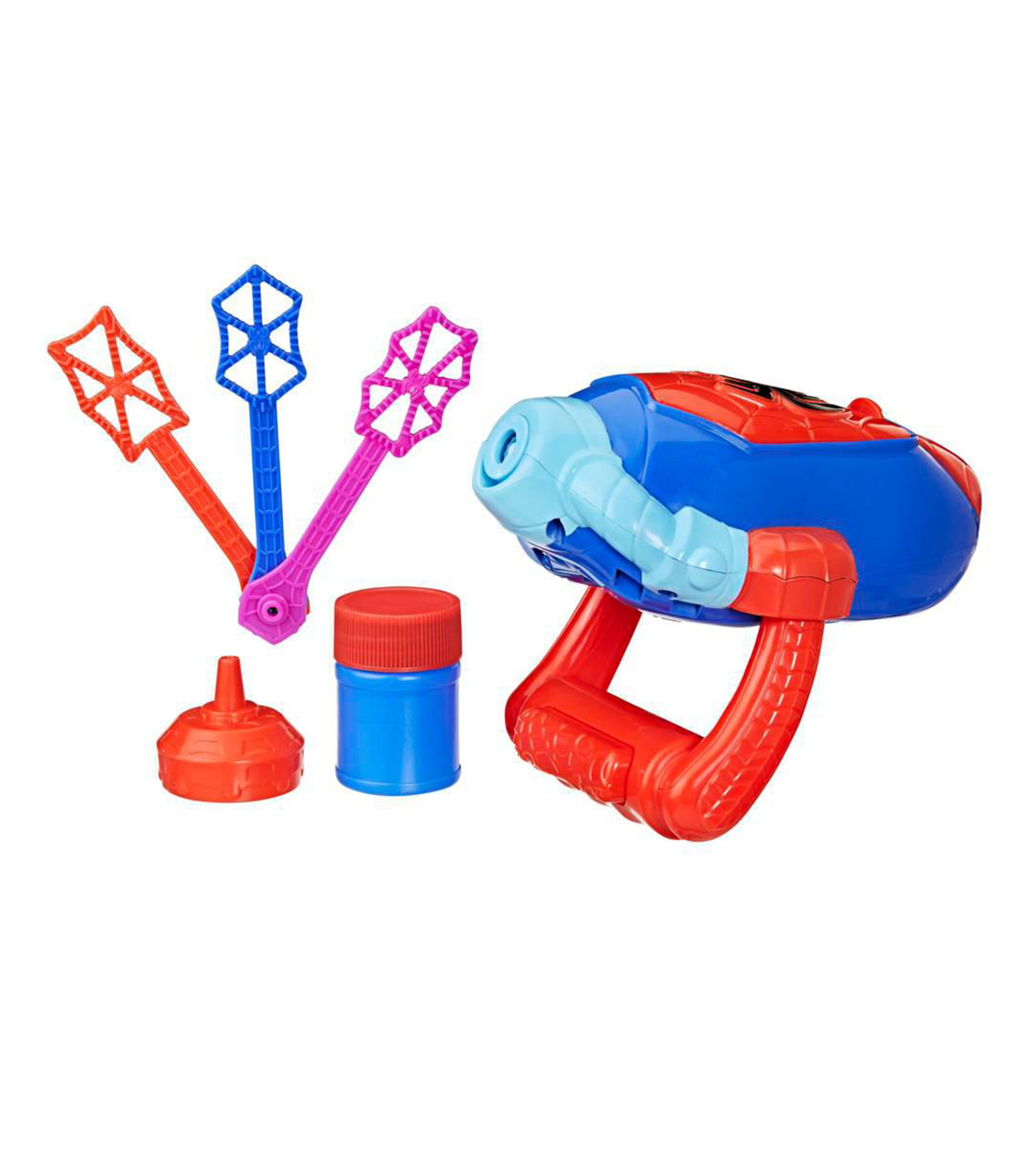 Juguete electronico Marvel Spidey and His Amazing Friends Water-Webs Lanzaburbujas