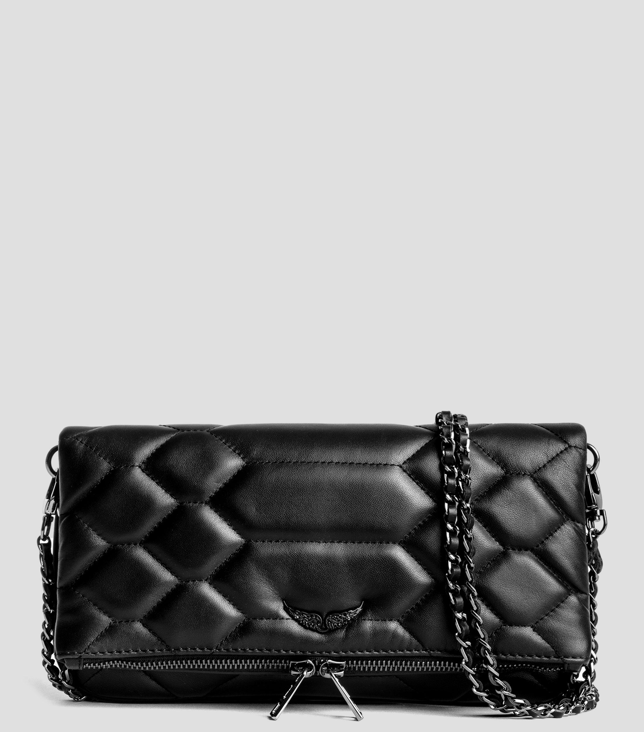 Zadig & Voltaire Bolso de noche 'ROCK' en Crema