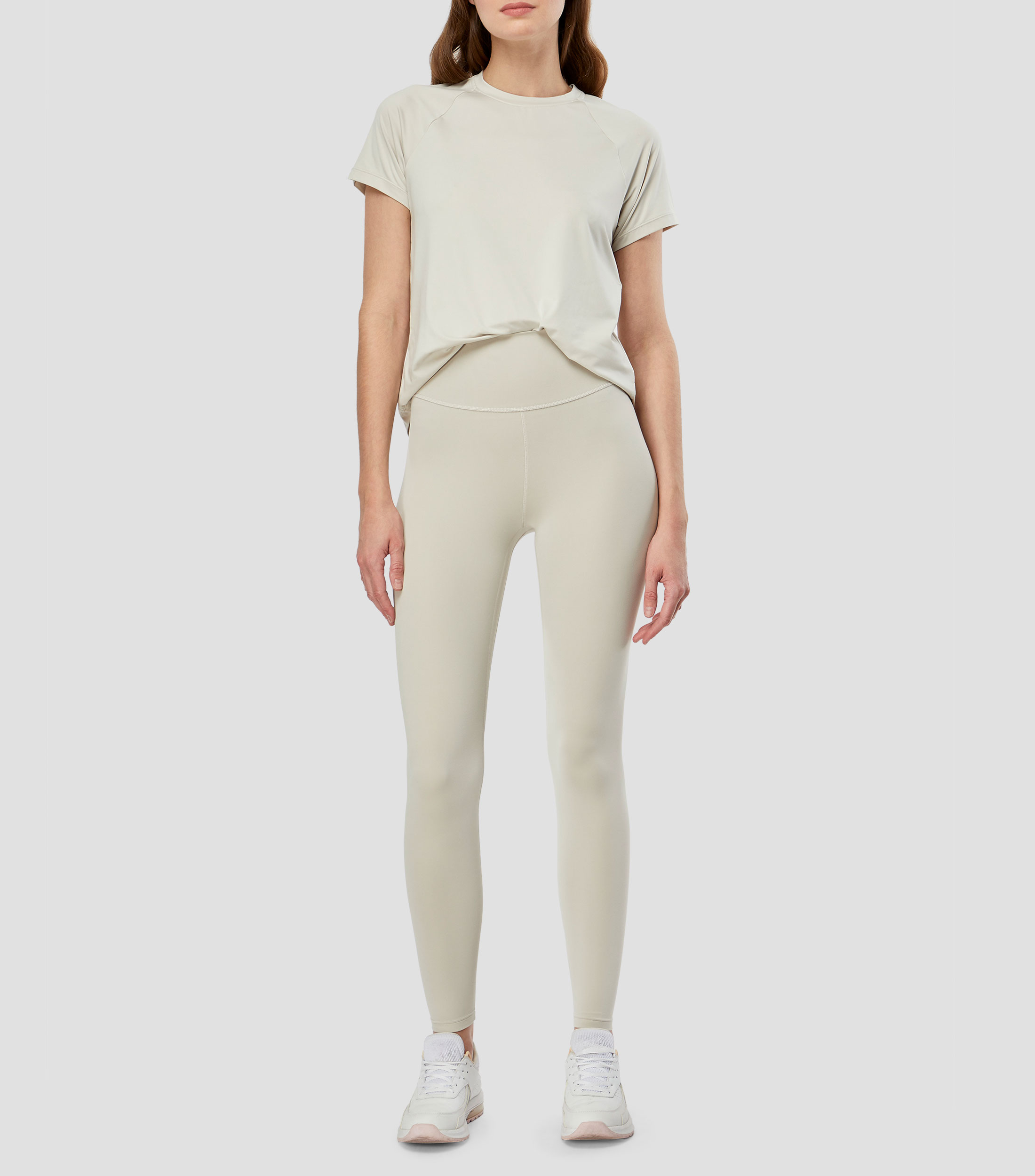 Leggings para entrenamiento liso Mujer