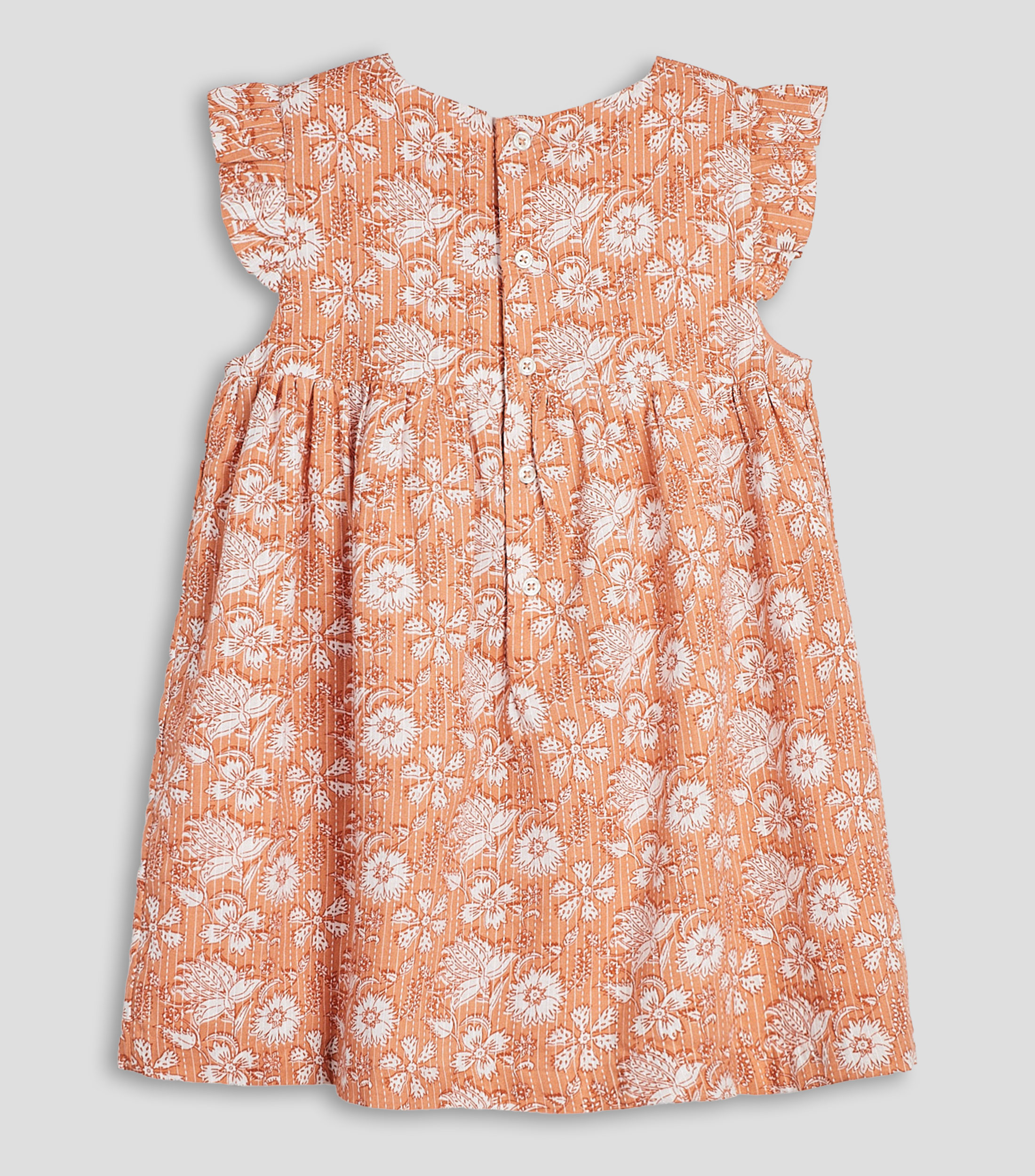 Vestido midi estampado Niña