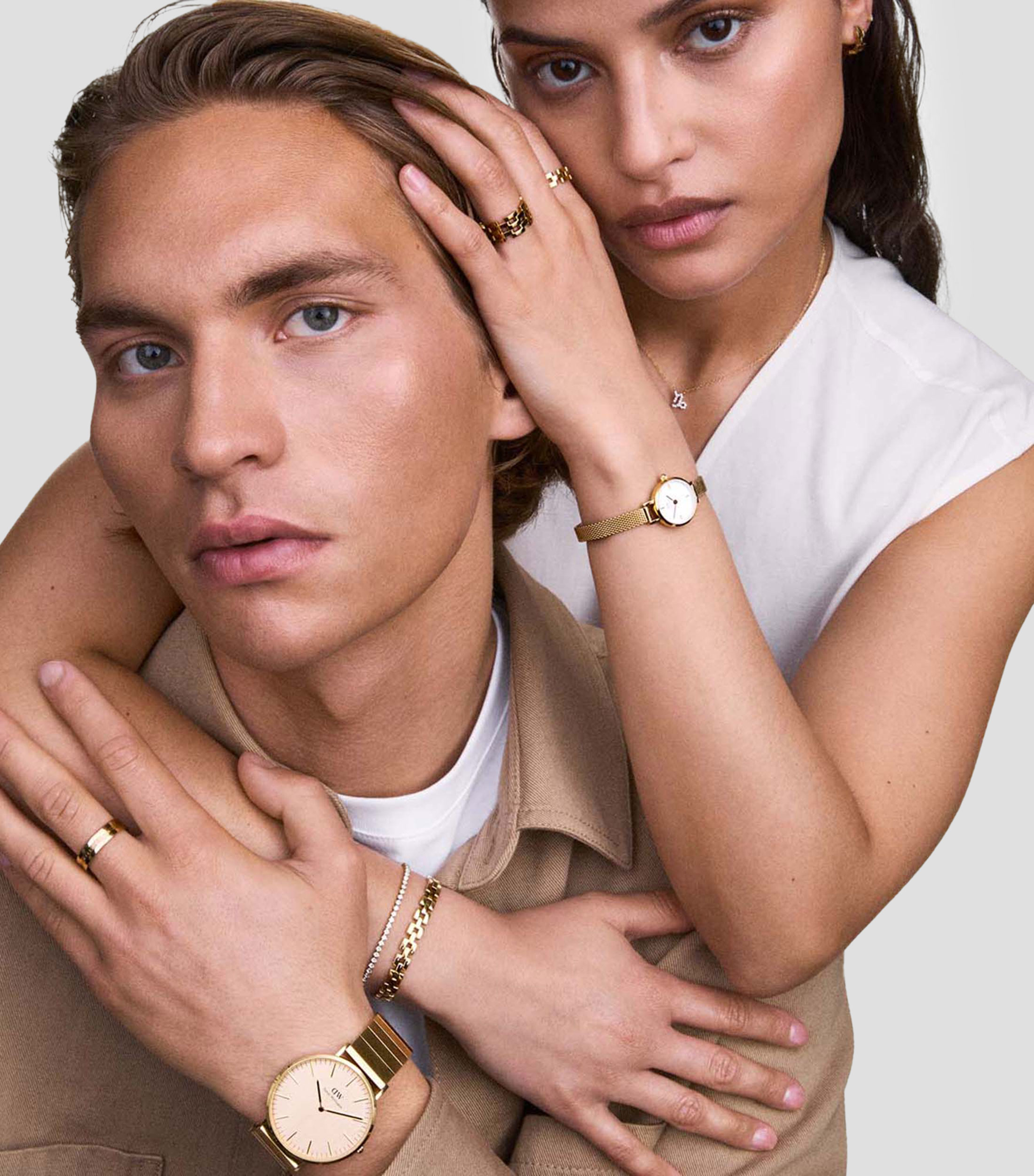 Reloj para Hombre Classic casual dorado