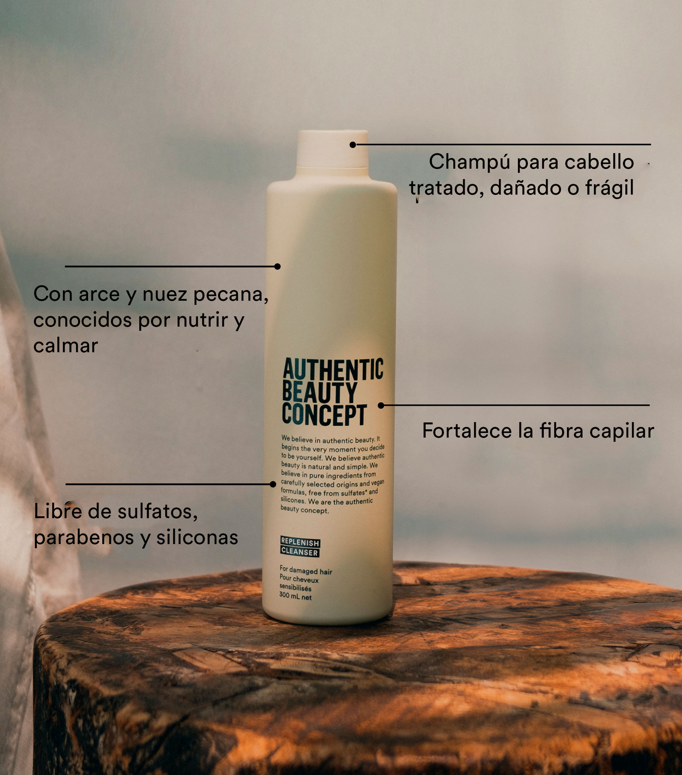 Shampoo Replenish Cleanser, 300 ml