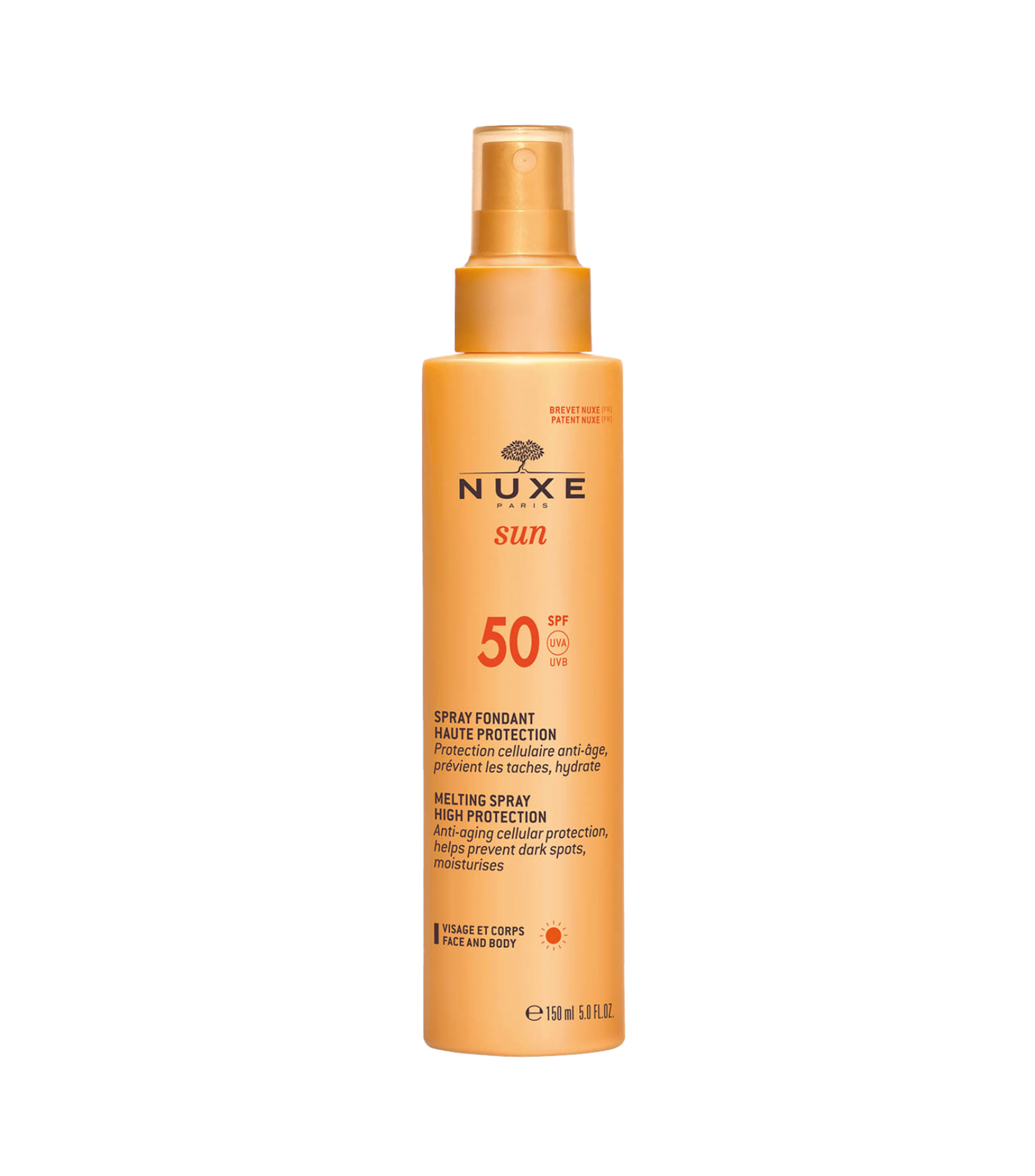 Spray Protector solar Sun SPF 50, 150 ml