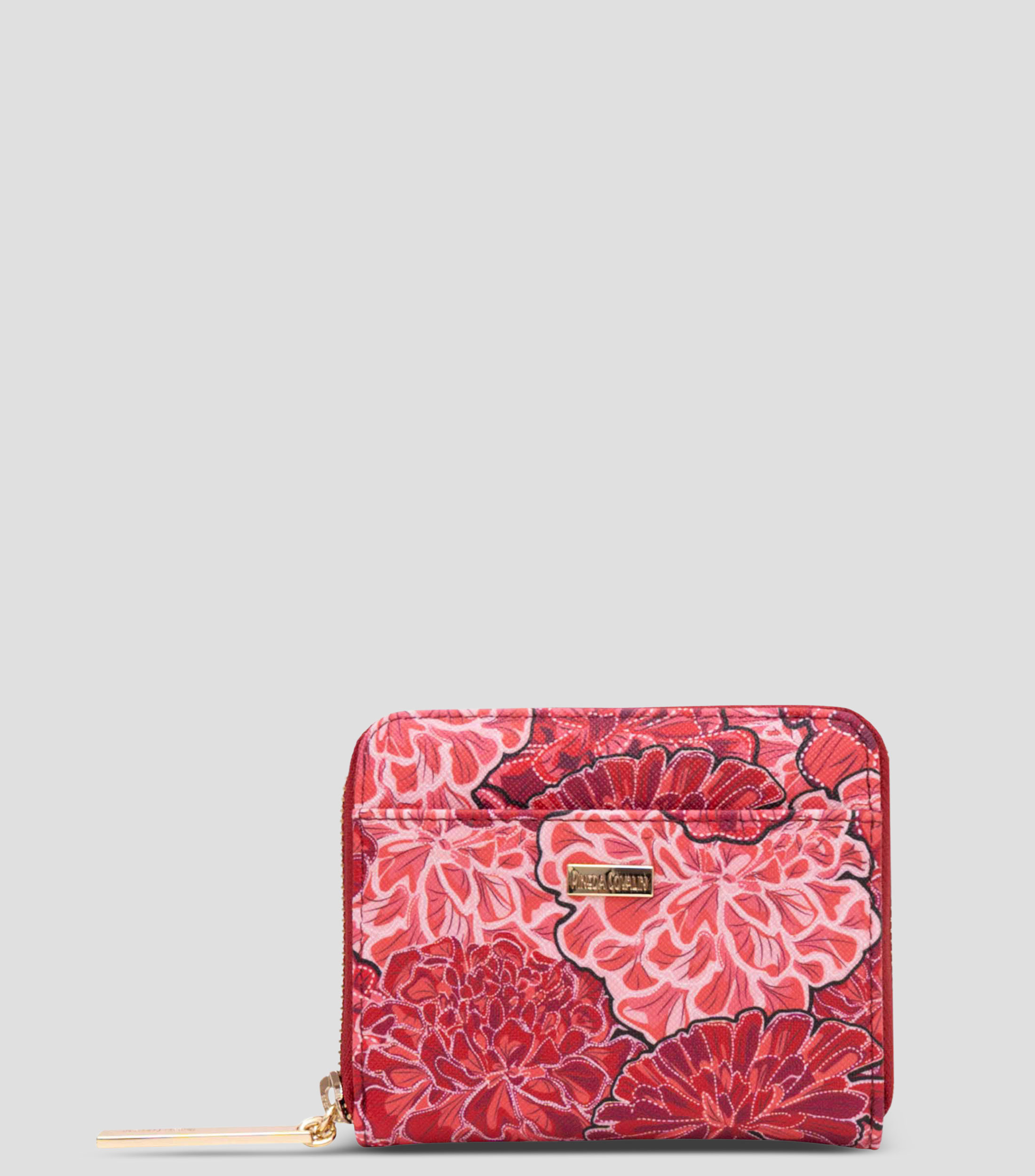 Cartera roja Cempasúchil Ofrenda estampada Mujer
