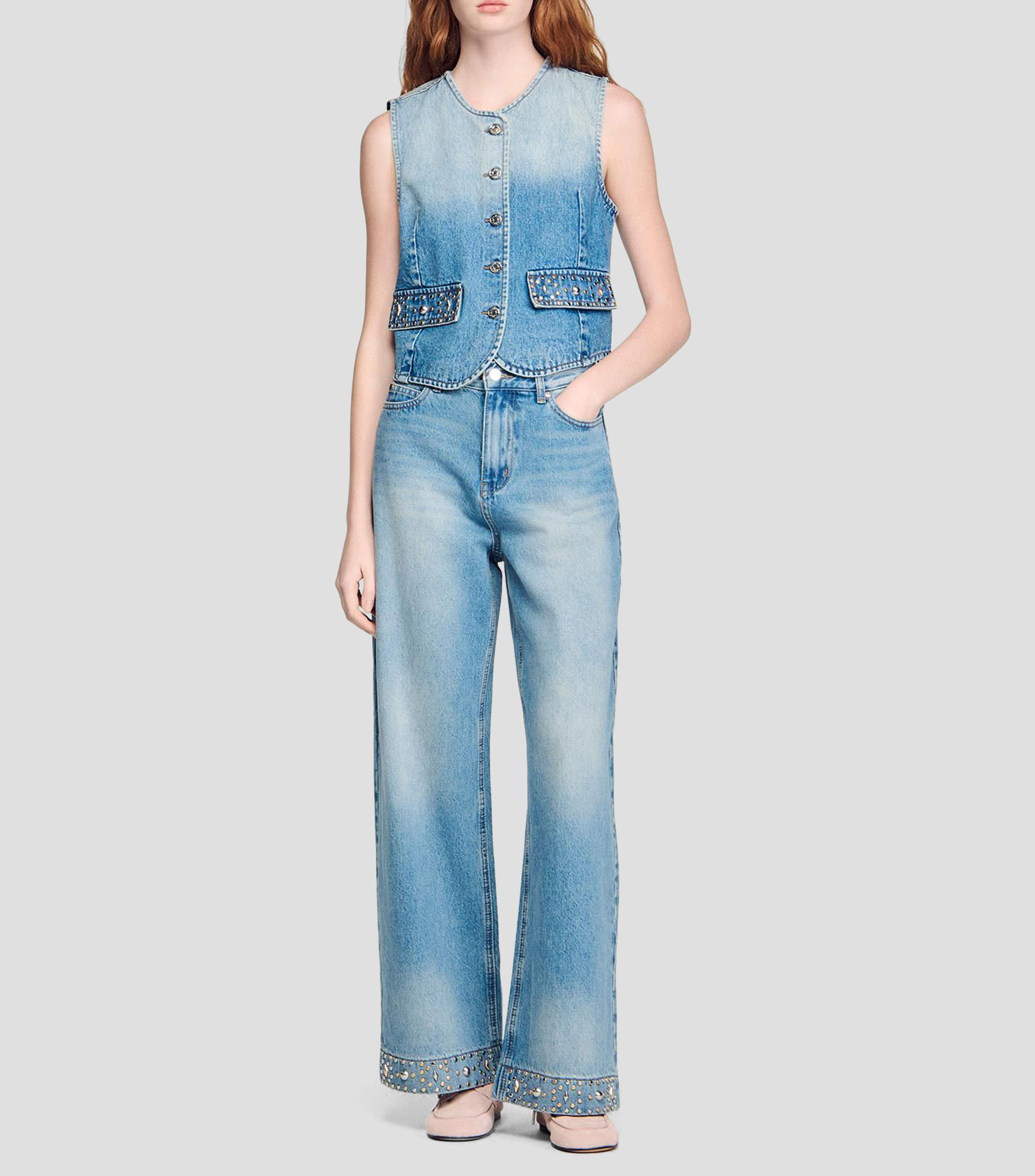Jeans regular Mujer