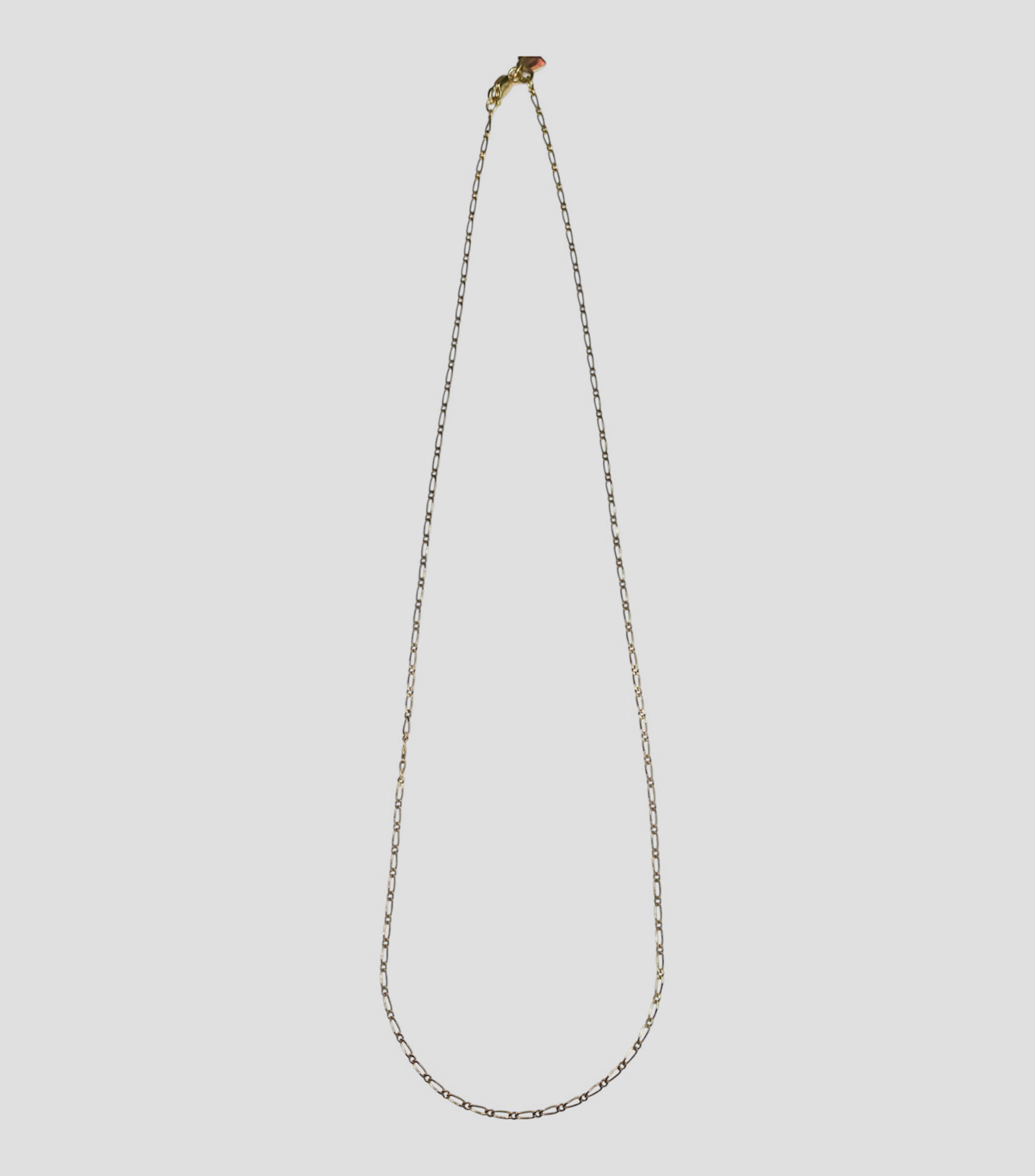 Cadena en Oro de 14 Kilates Fine Link Unisex
