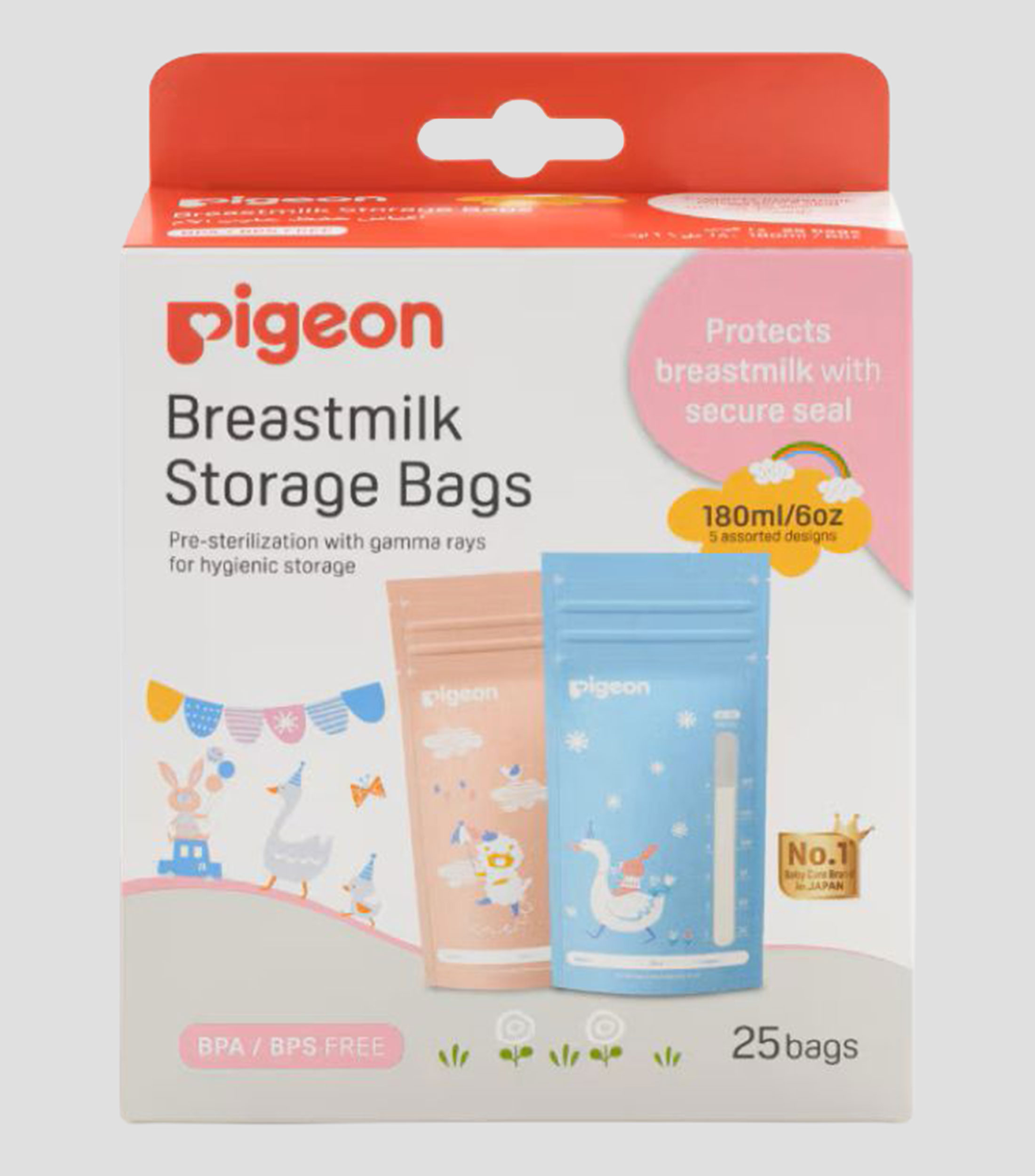 Bolsa Almacenadora de leche Materna 180 ml