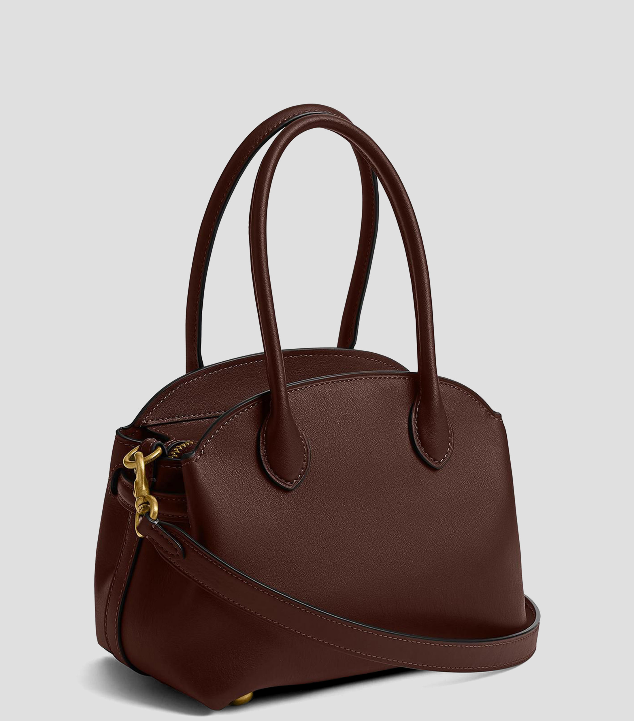 Bolsa satchel en cuero Empire Carryall 21 lisa Mujer