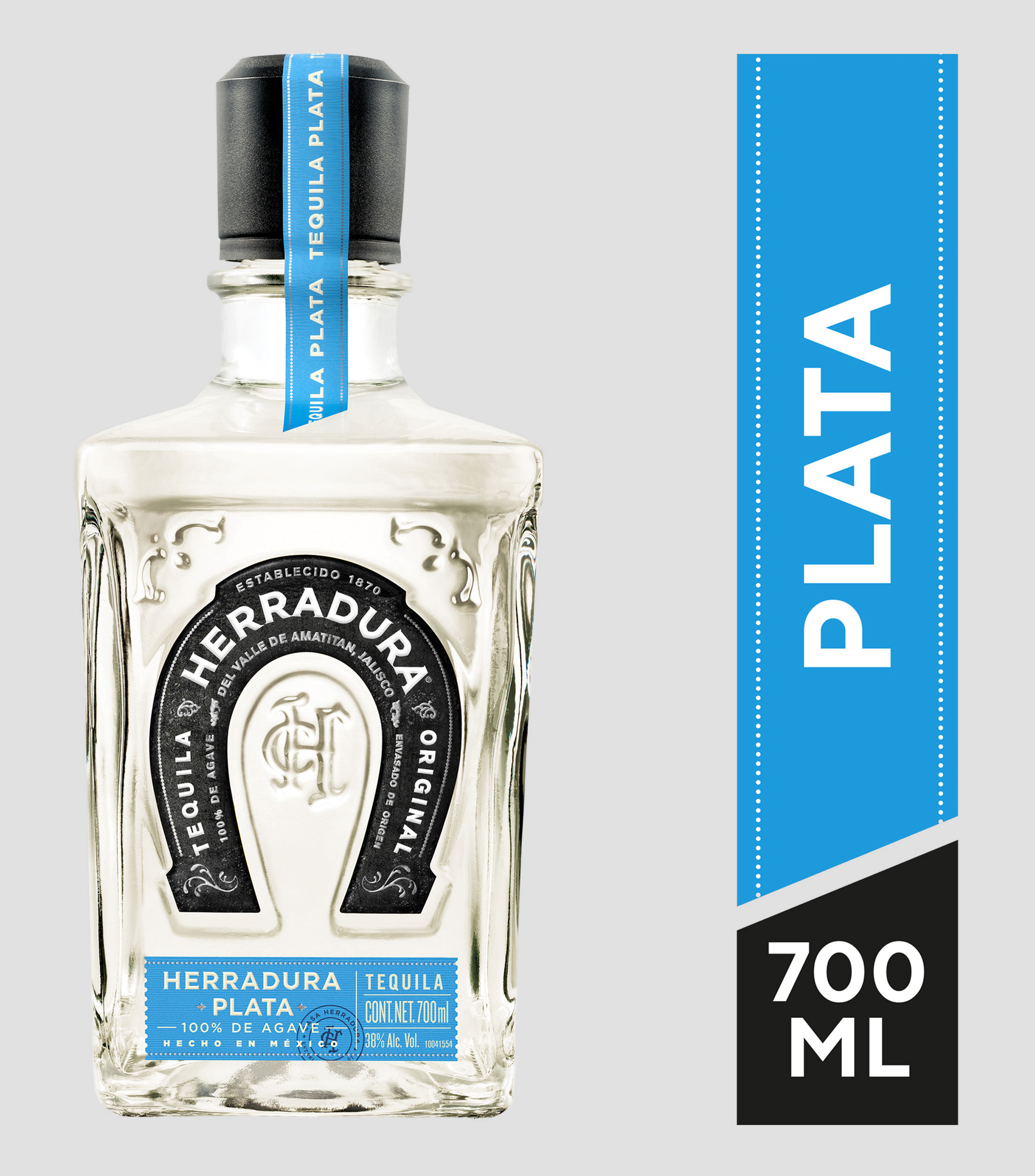 Tequila Herradura Plata, 700 ml
