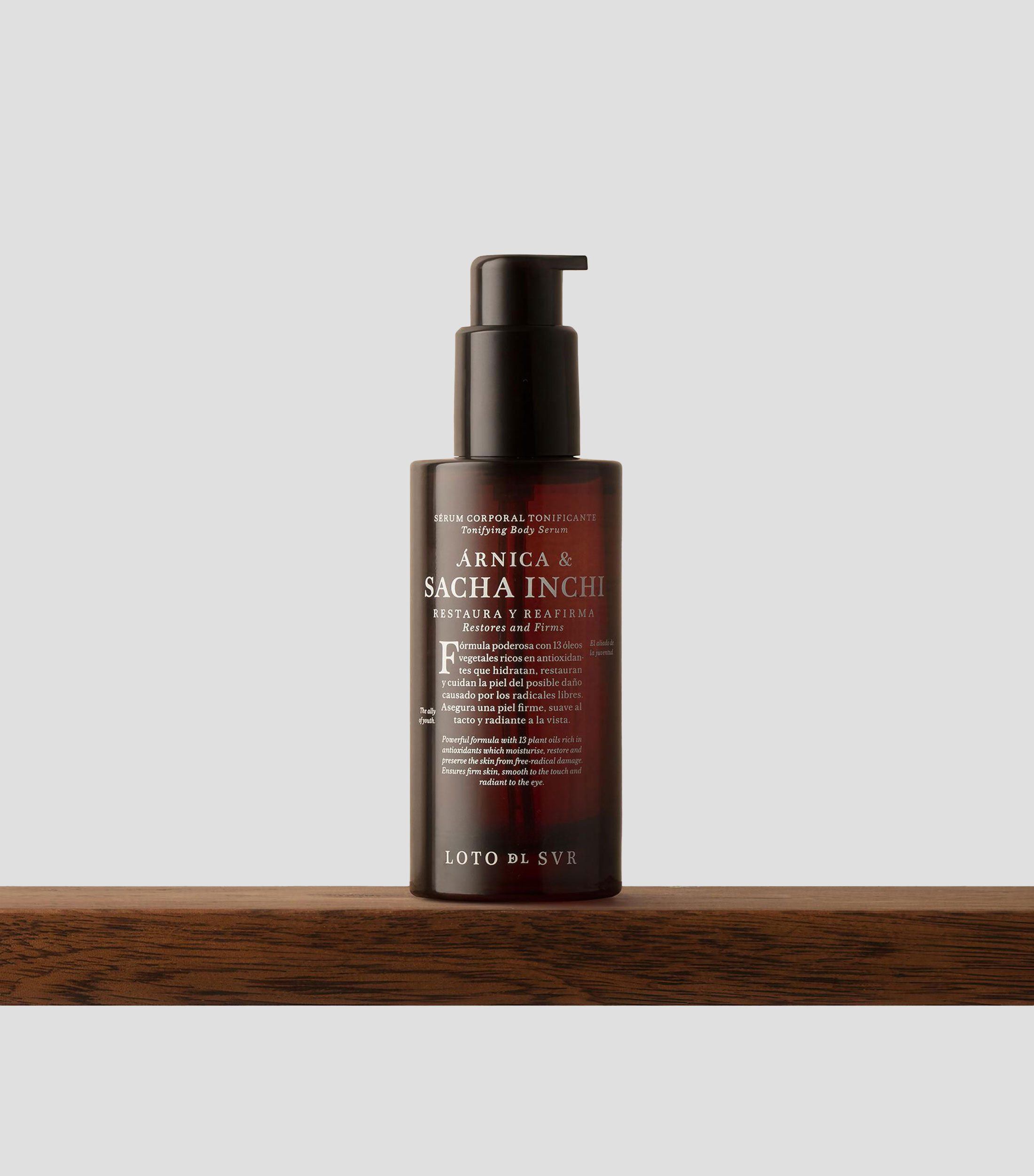 Sérum Corporal Tonificante Árnica & Sacha Inchi, 100 ml