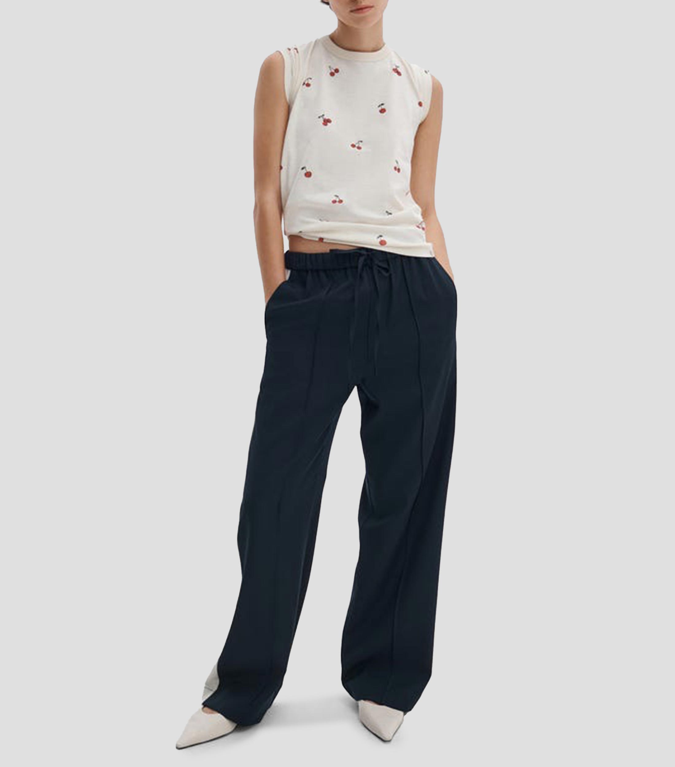 Playera cuello redondo manga corta estampada Mujer