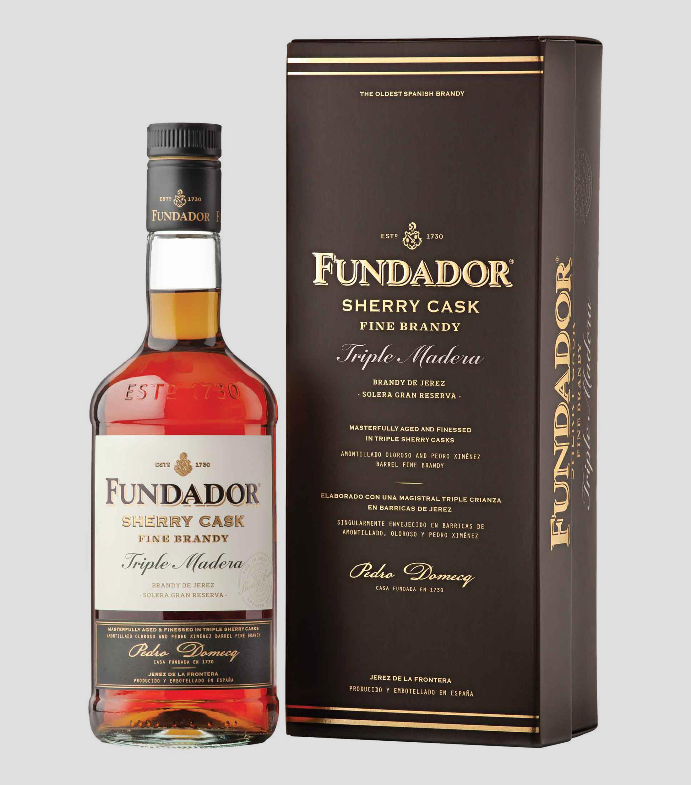 Brandy Triple Madera, 700 ml