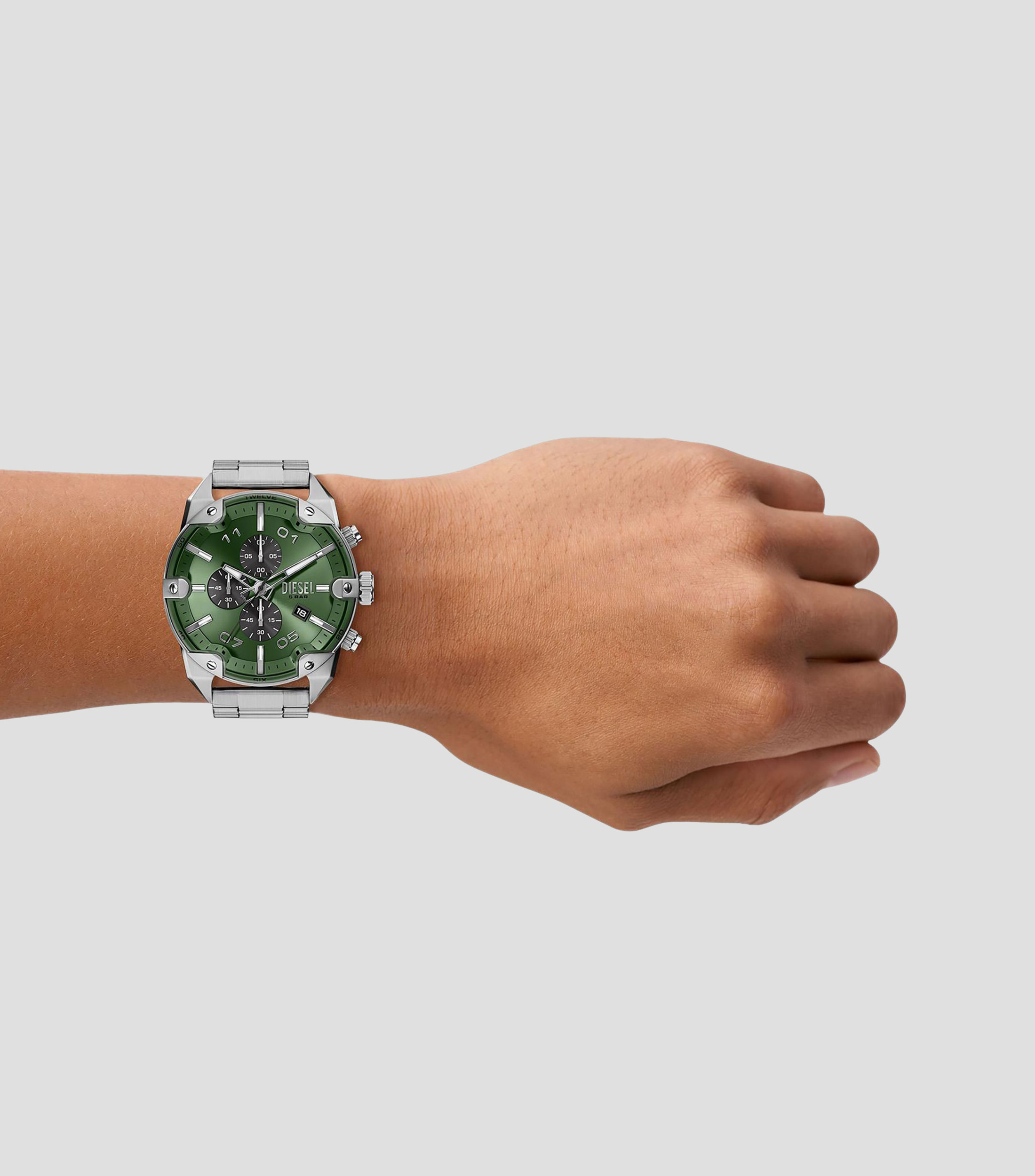 Reloj para Hombre Spiked casual plomo