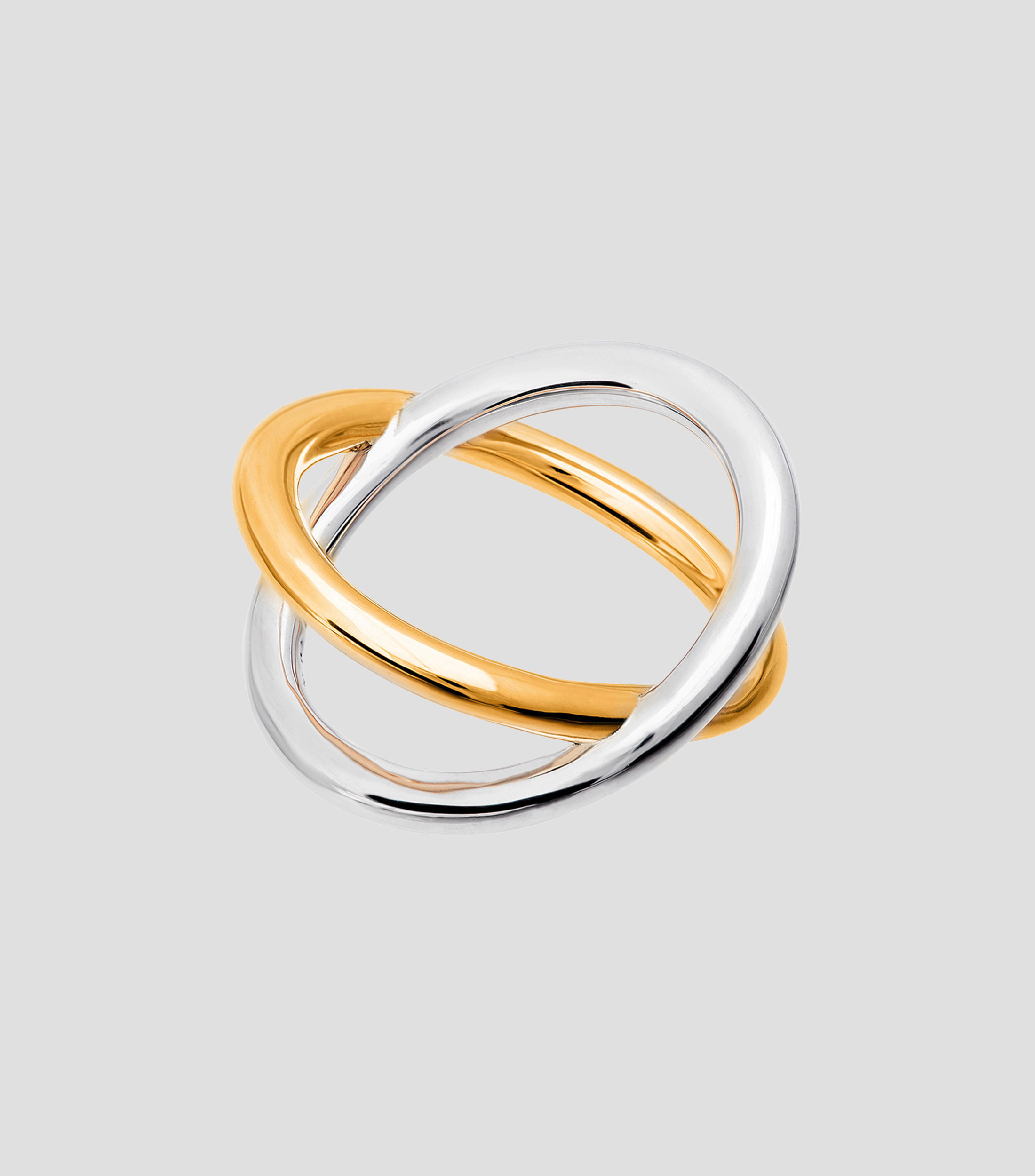 Anillo X en Plata .925 Talla 60 Mujer