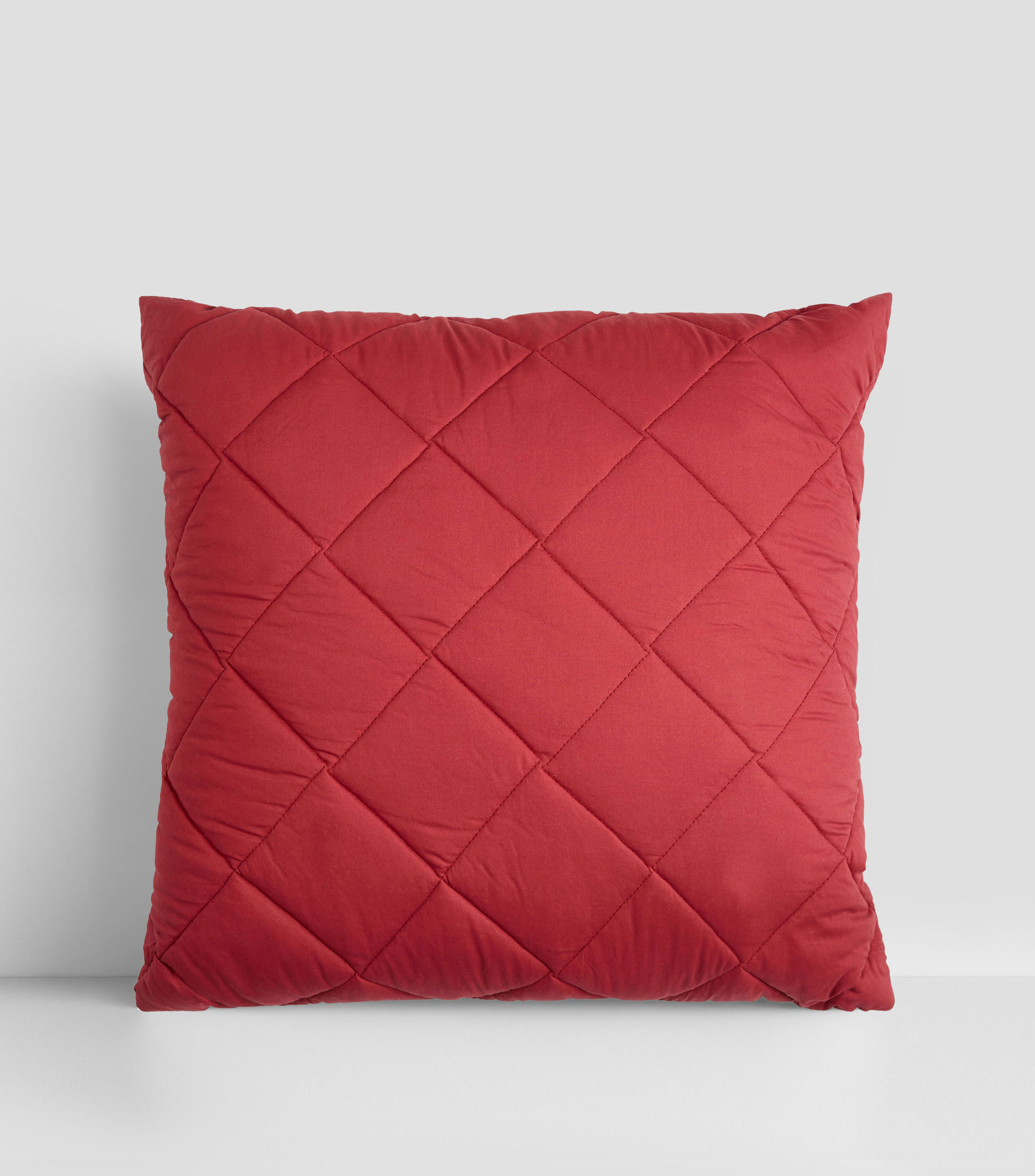 Cojin Decorativo Euro Estandar Aberdeen Rojo