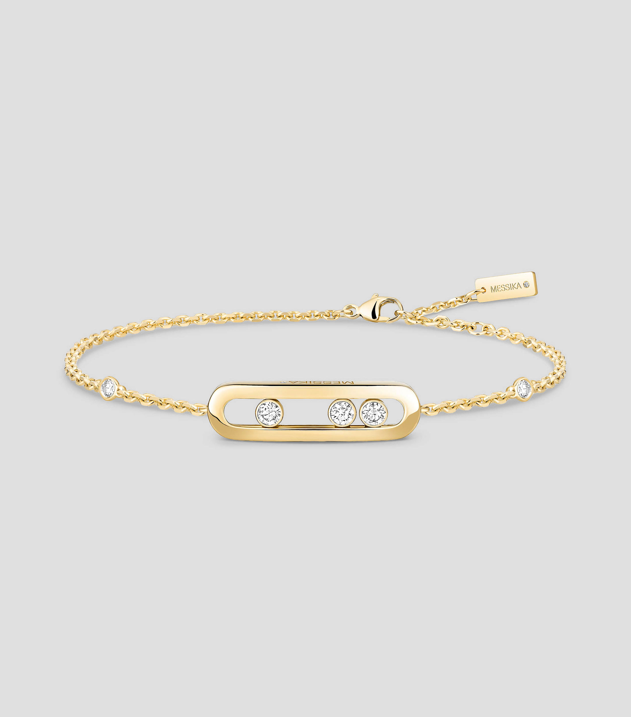 Pulsera en oro amarillo 18 Kts Mujer