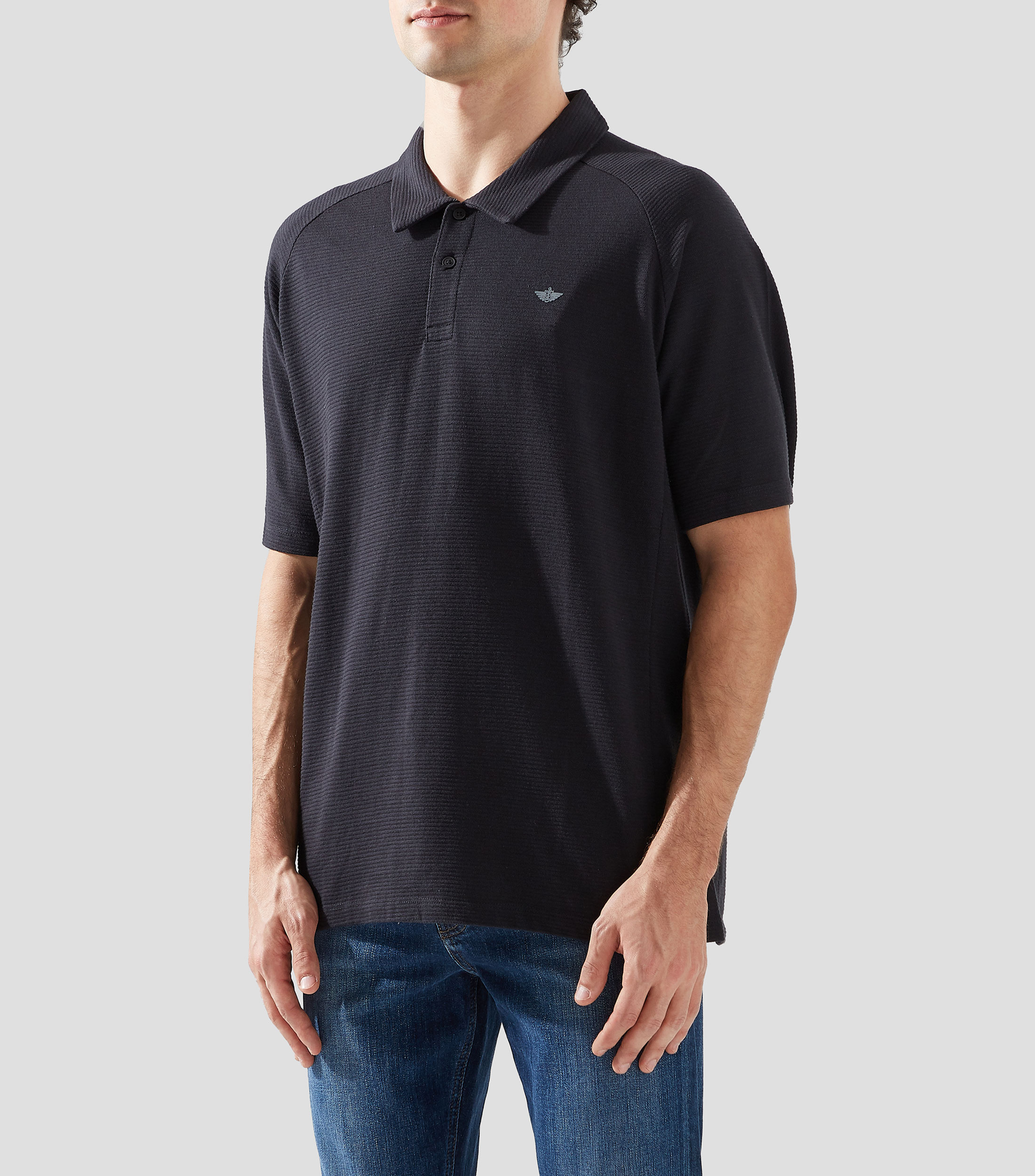 Playera tipo polo manga corta Hombre