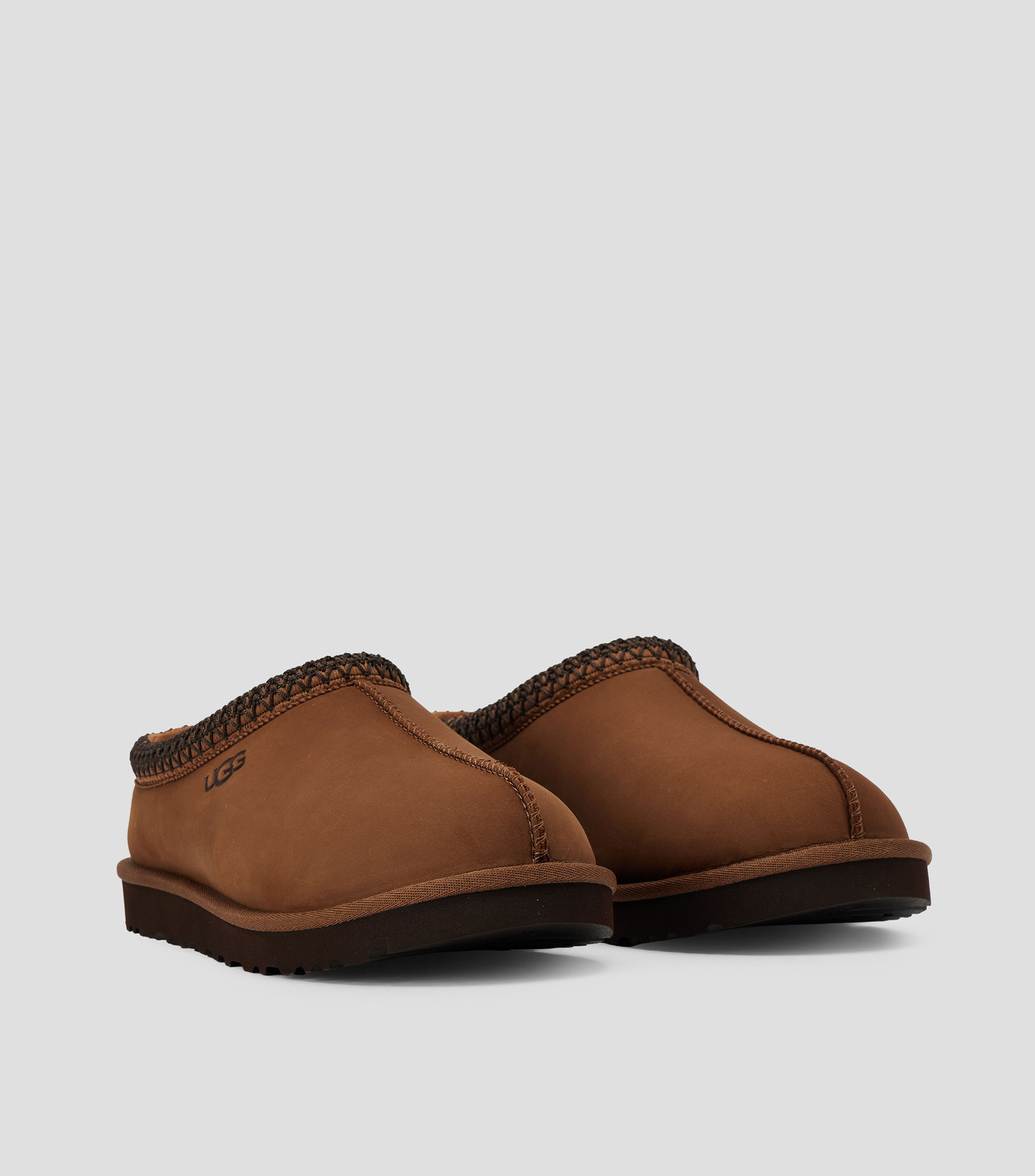 Pantuflas Tasman II en piel Hombre
