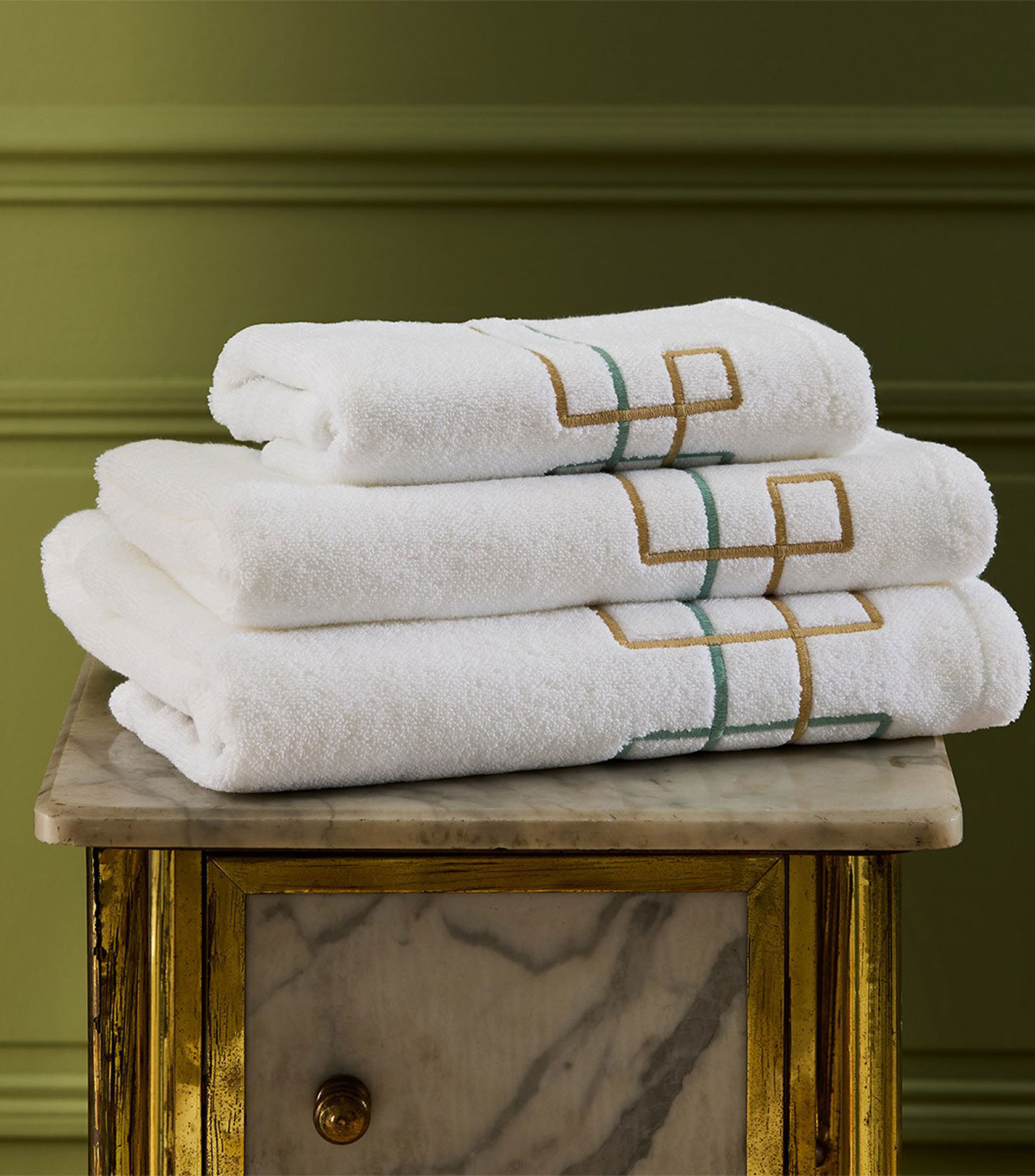Toalla de medio baño Villa blanco