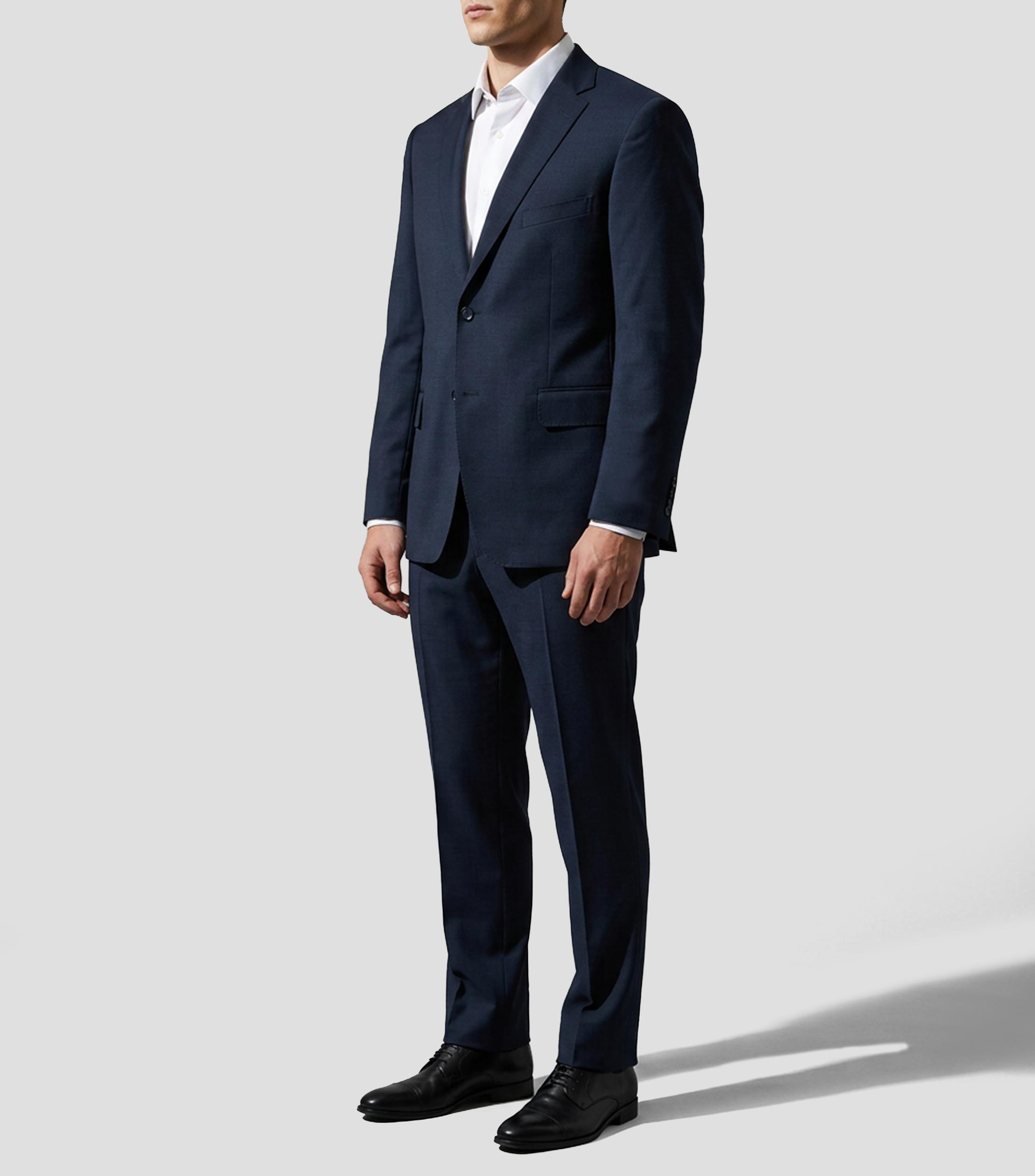 Traje 3 Piezas de corte regular liso Hombre