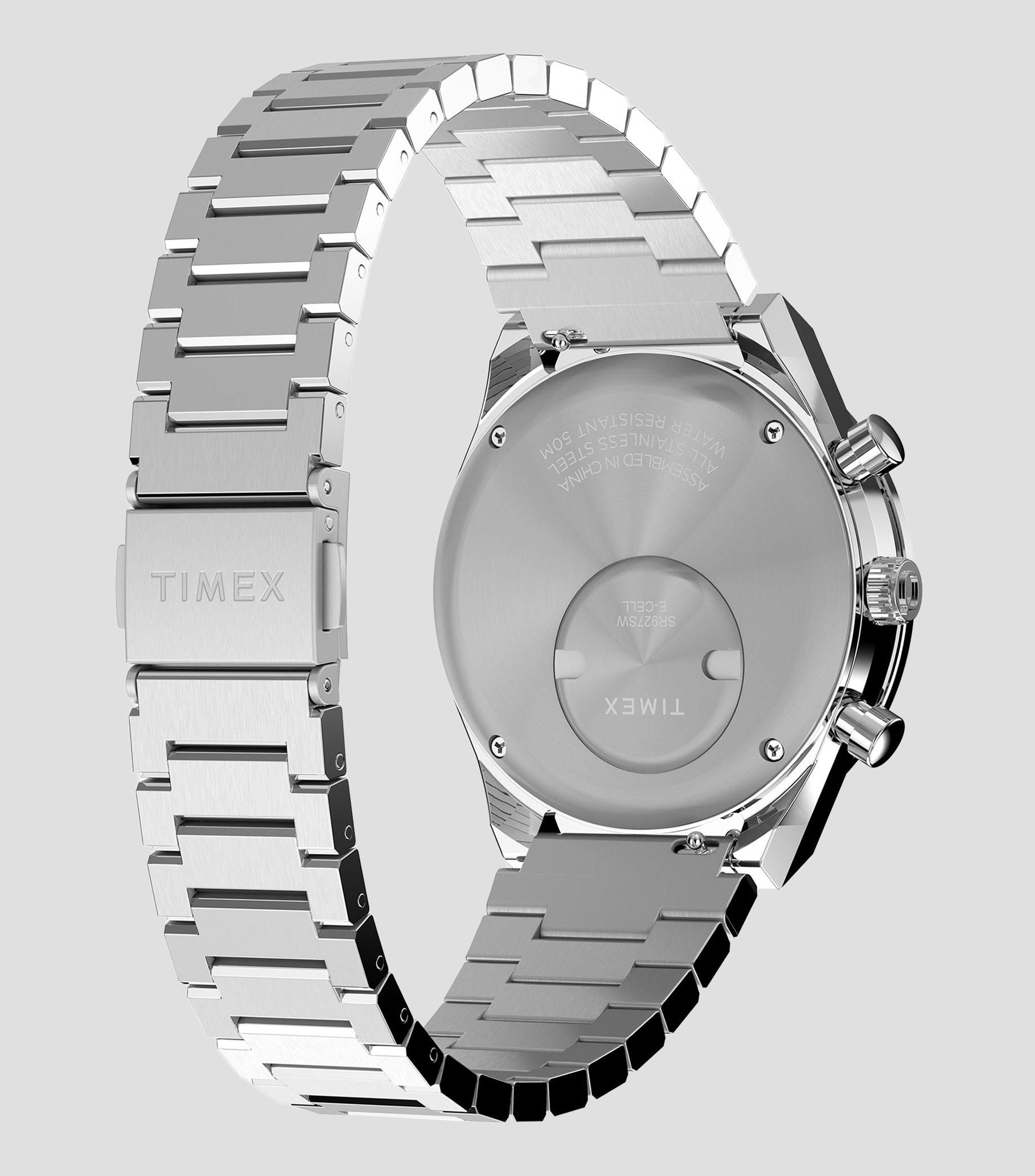 Reloj para Hombre Moderno Azul, Plateado