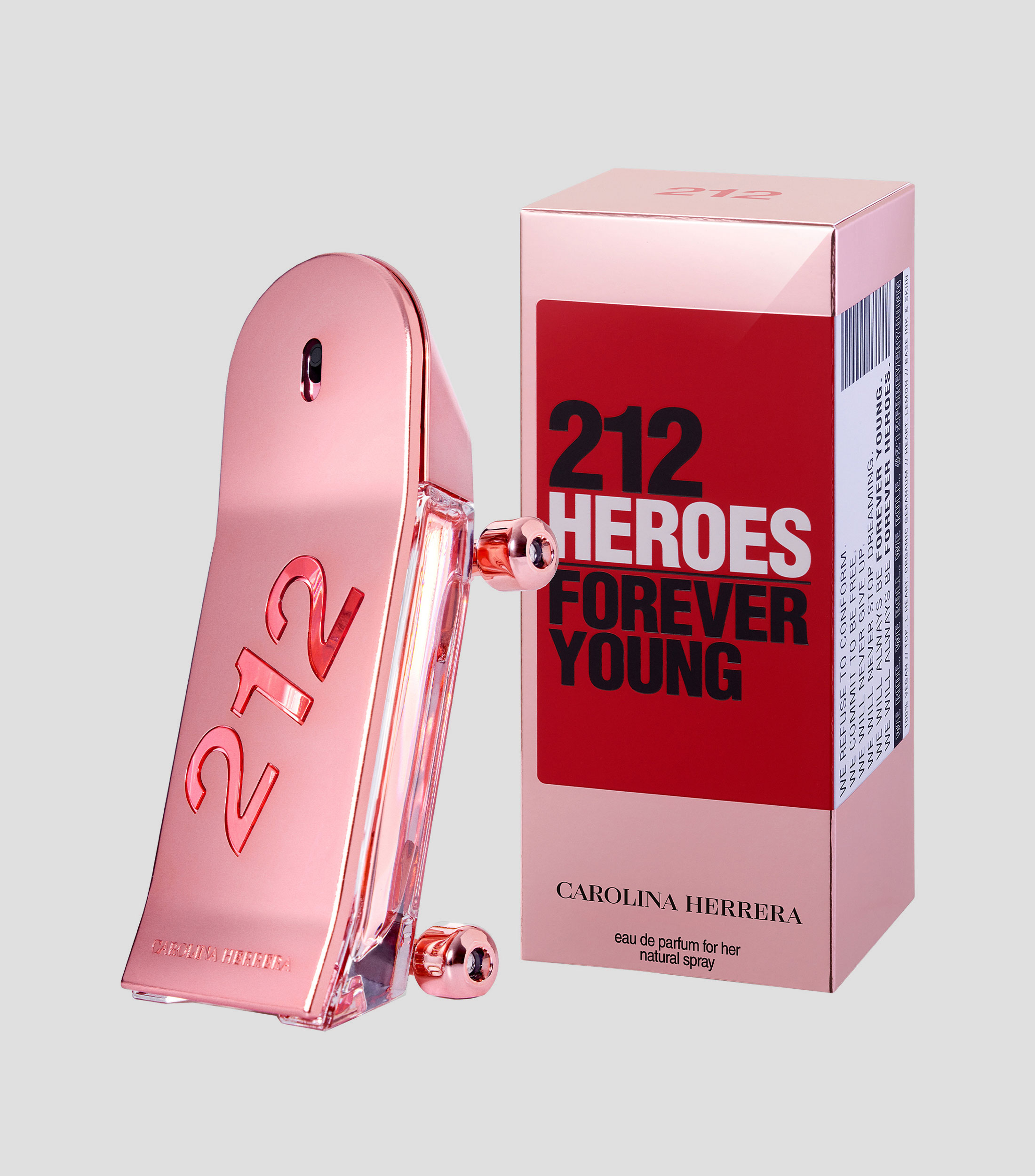 Perfume 212 Heroes Eau de Parfum, 50 ml para Mujer