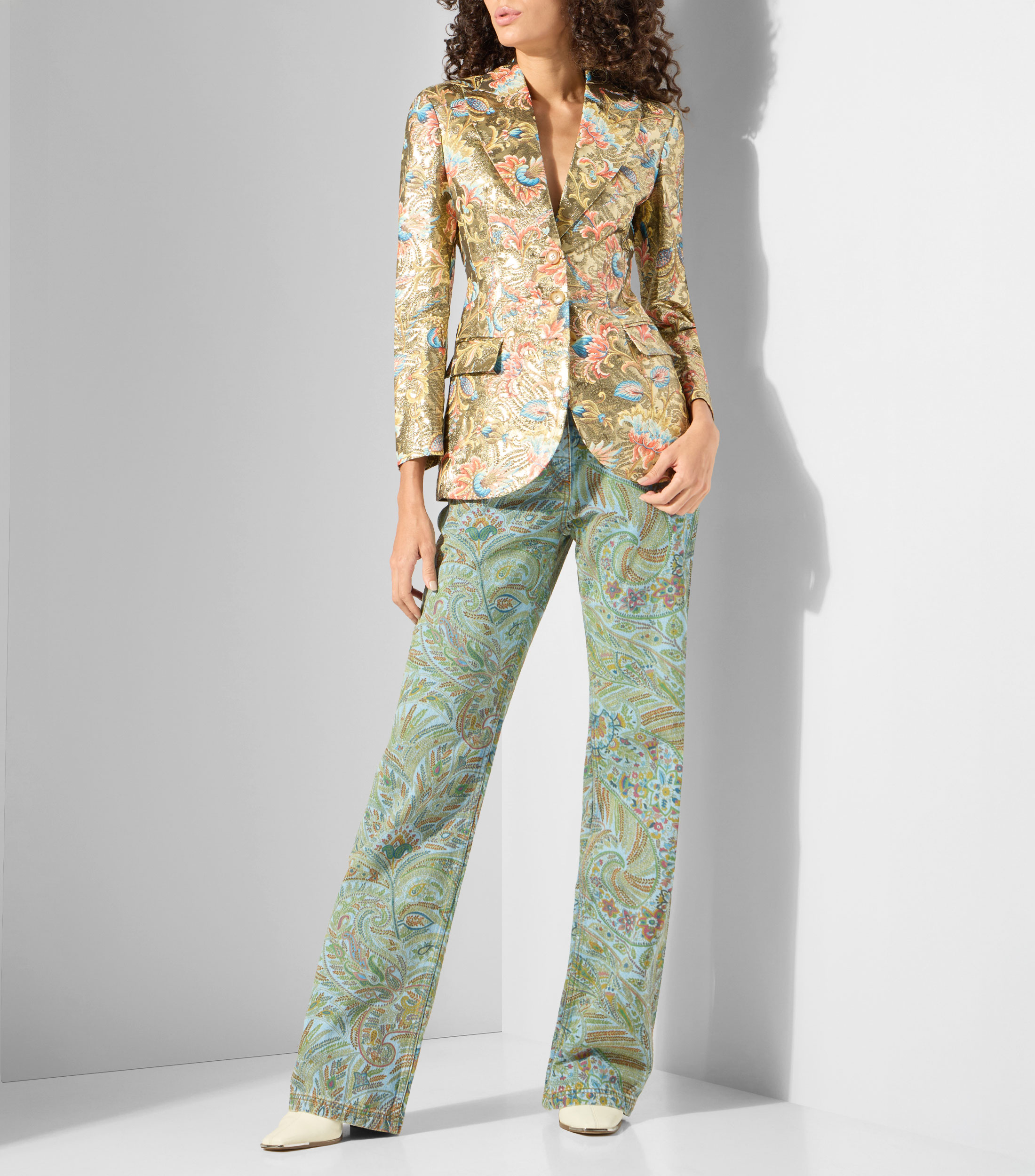 Jeans wideleg Mujer