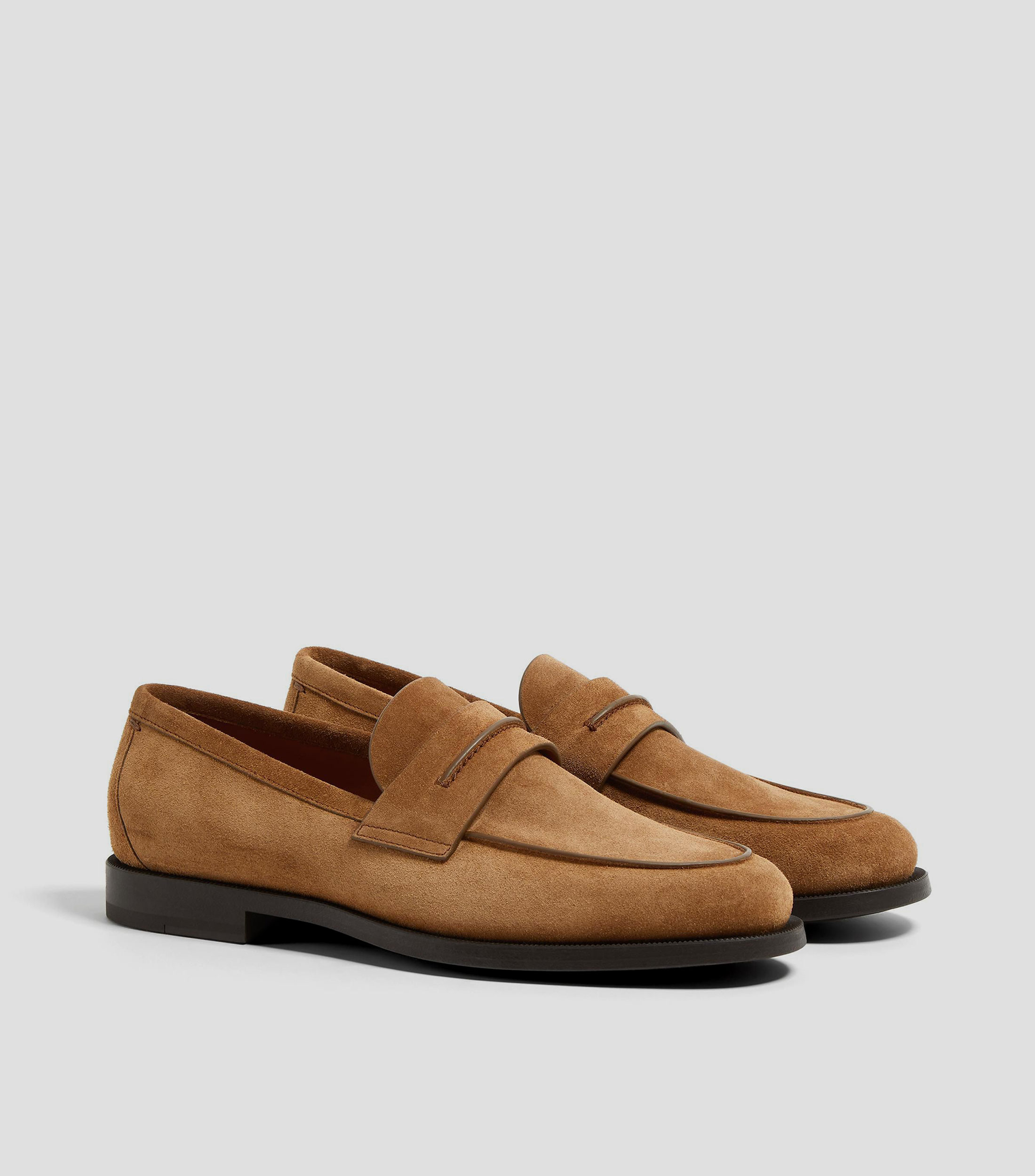 Mocasines Corso de ante Hombre
