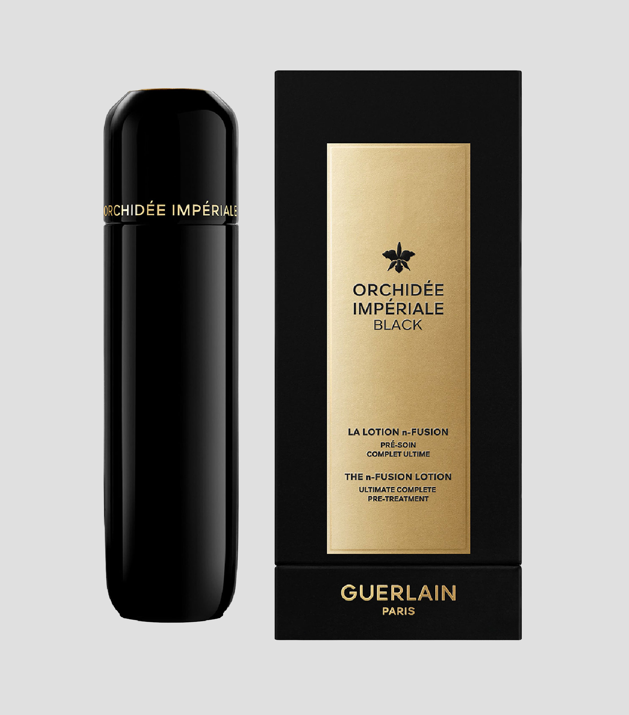 Crema líquida antiedad n-Fusion Orchidée Impériale Black, 140 ml