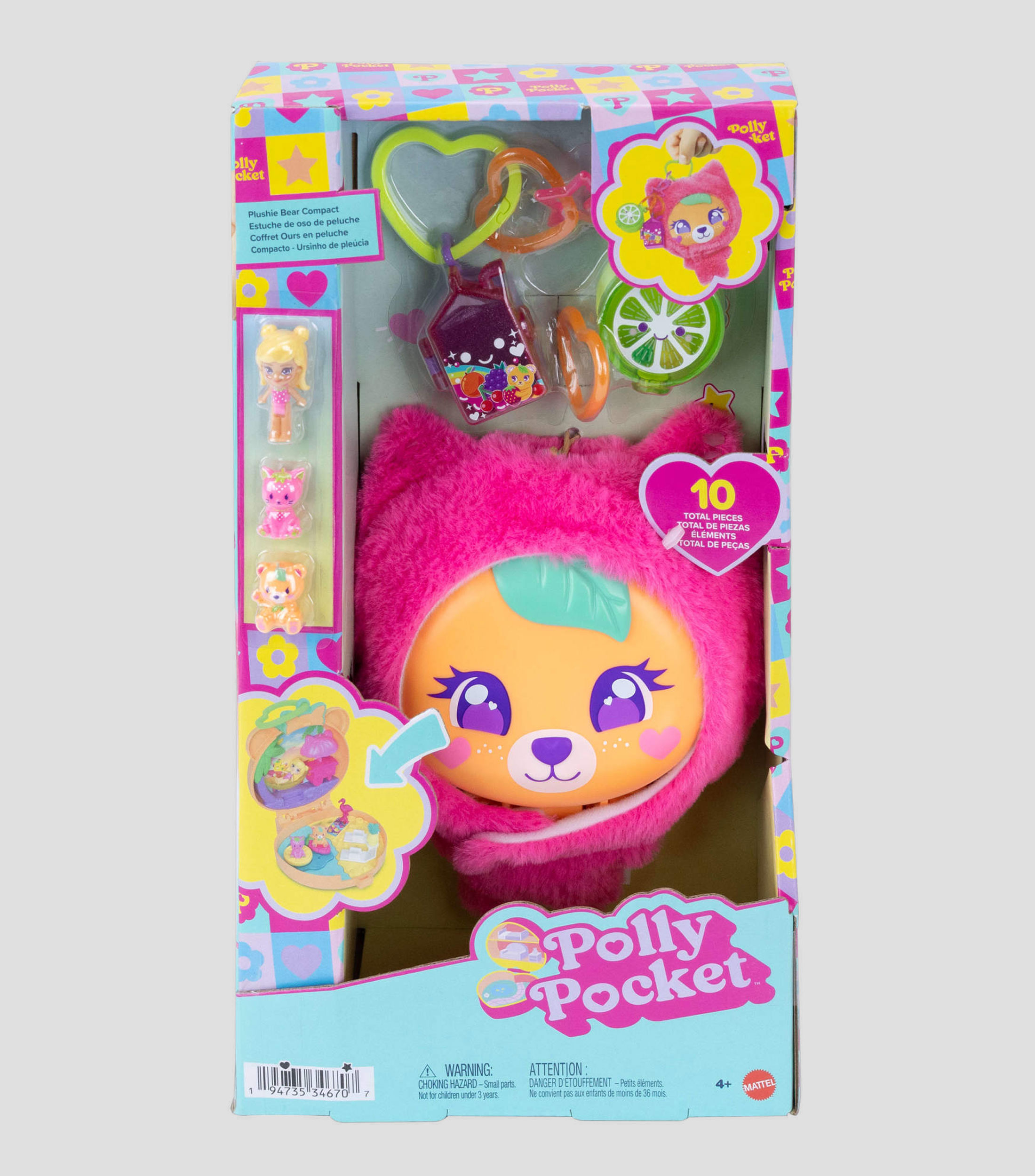 Playset Polly Pocket - Osito de Peluche