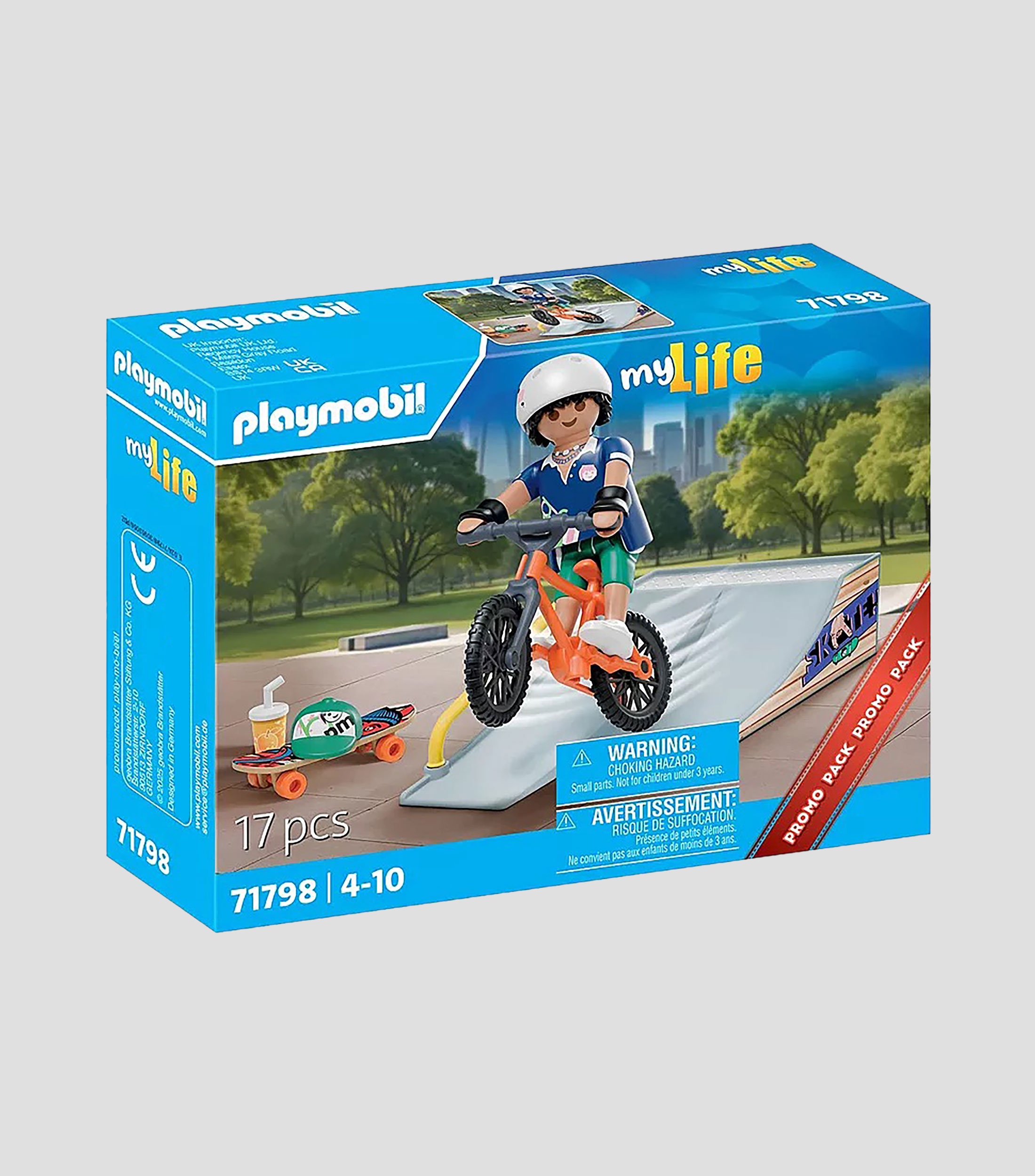 Playset Skateboard con rampa