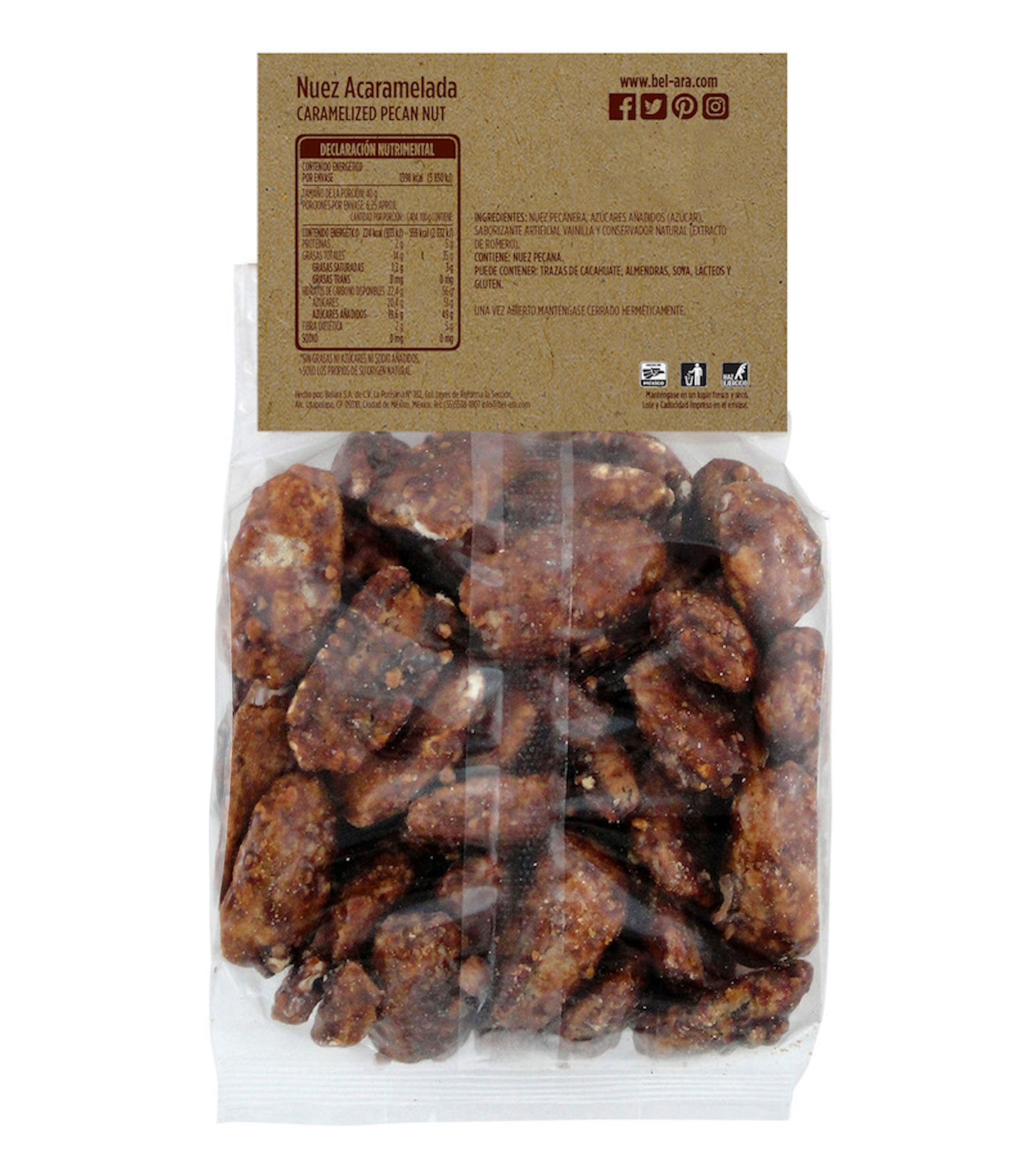Nuez Acaramelada, 250 g