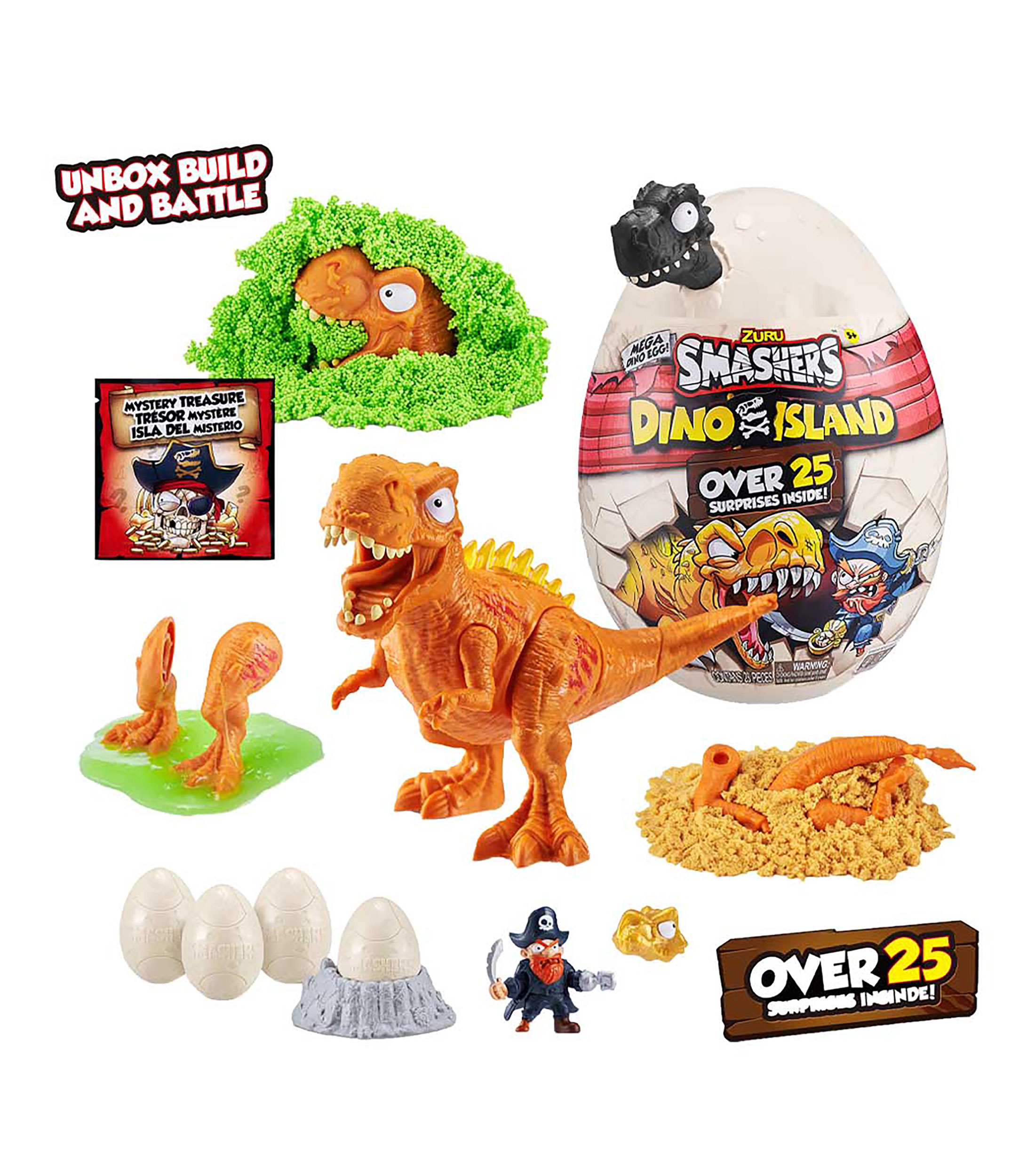 Playset Dino Island Mega Huevo de Dinosaurio