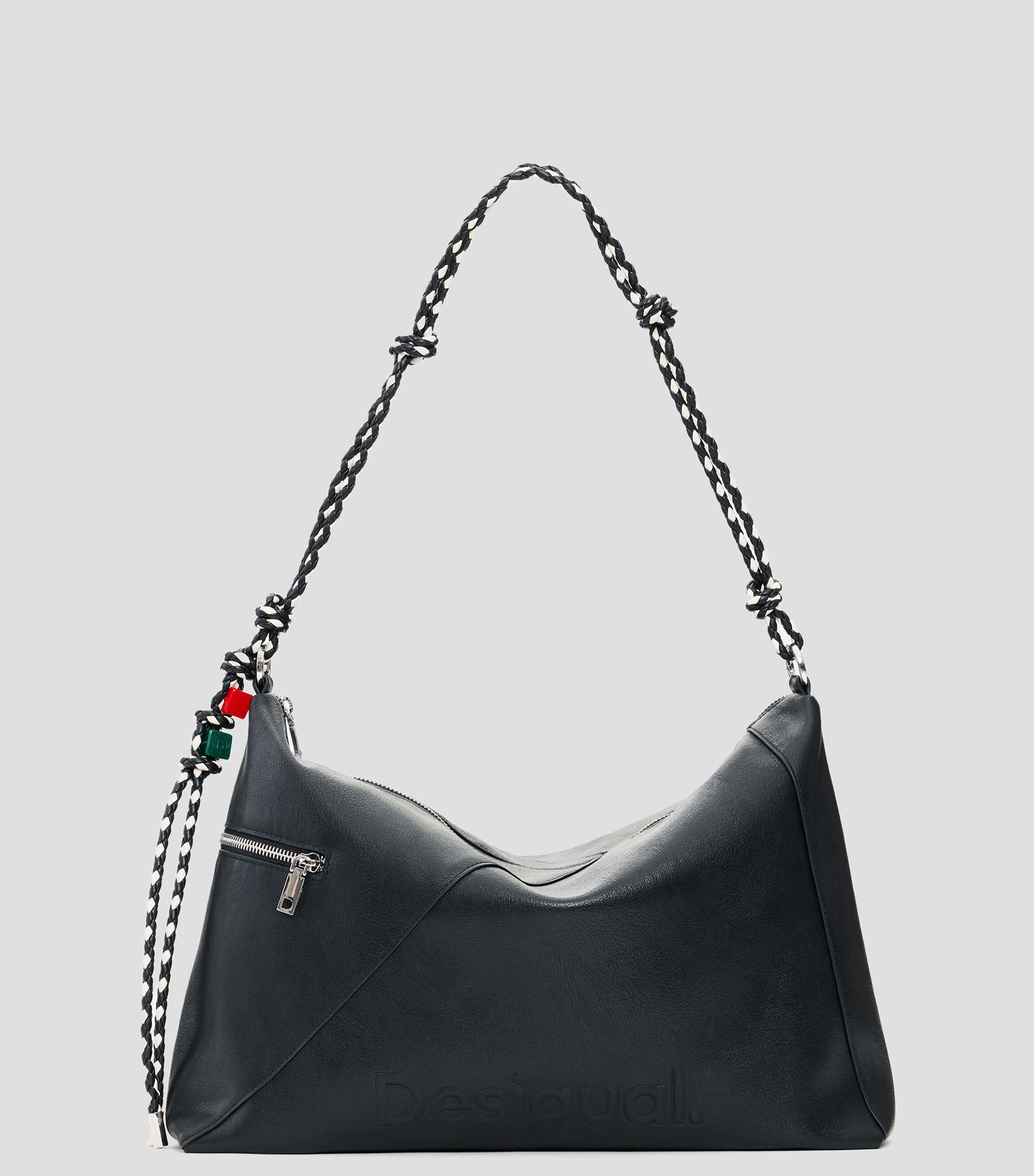 Bolsa Shoulder Leiria negra Mujer
