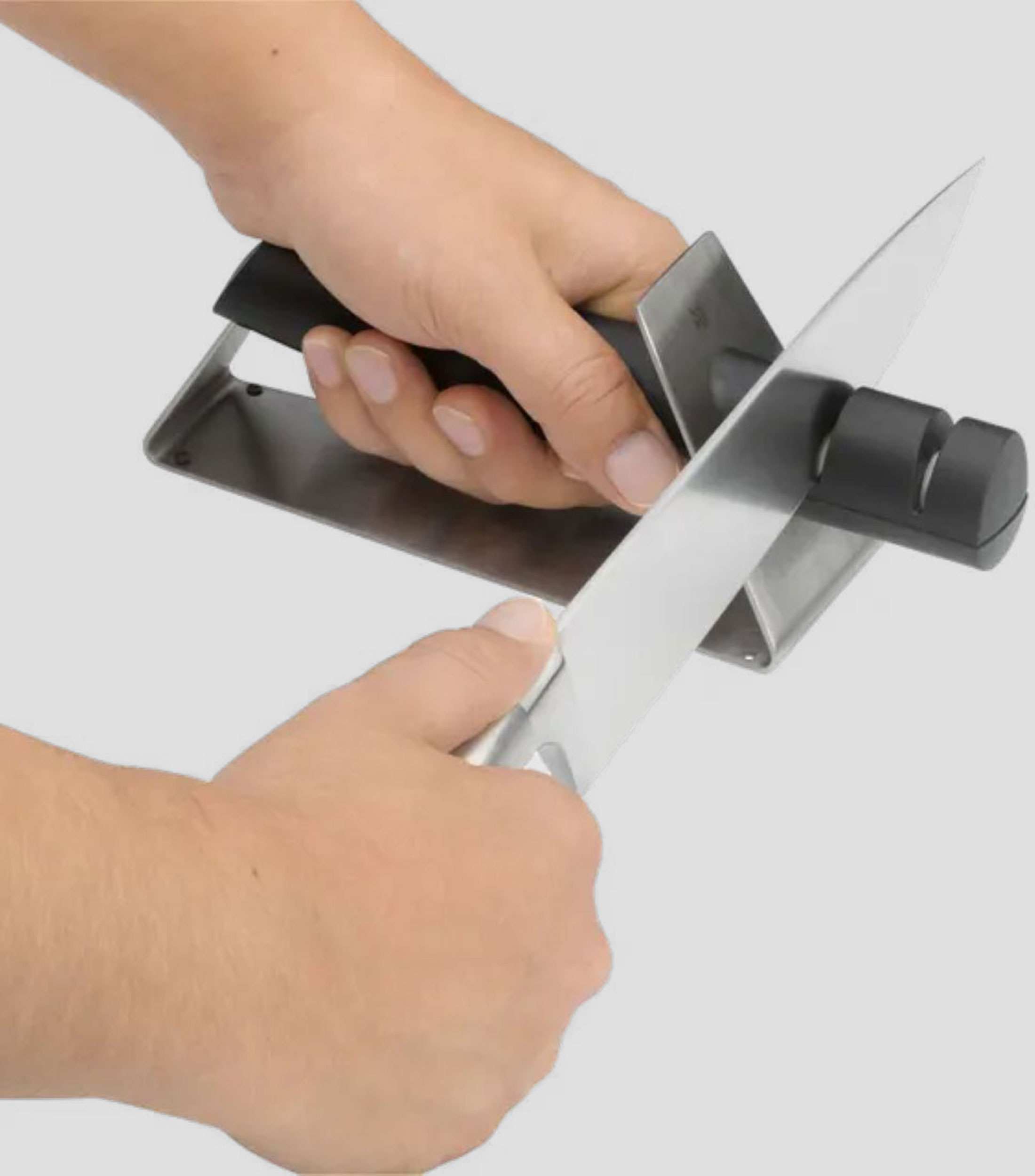 Afilador de Cuchillos en Acero Inoxidable
