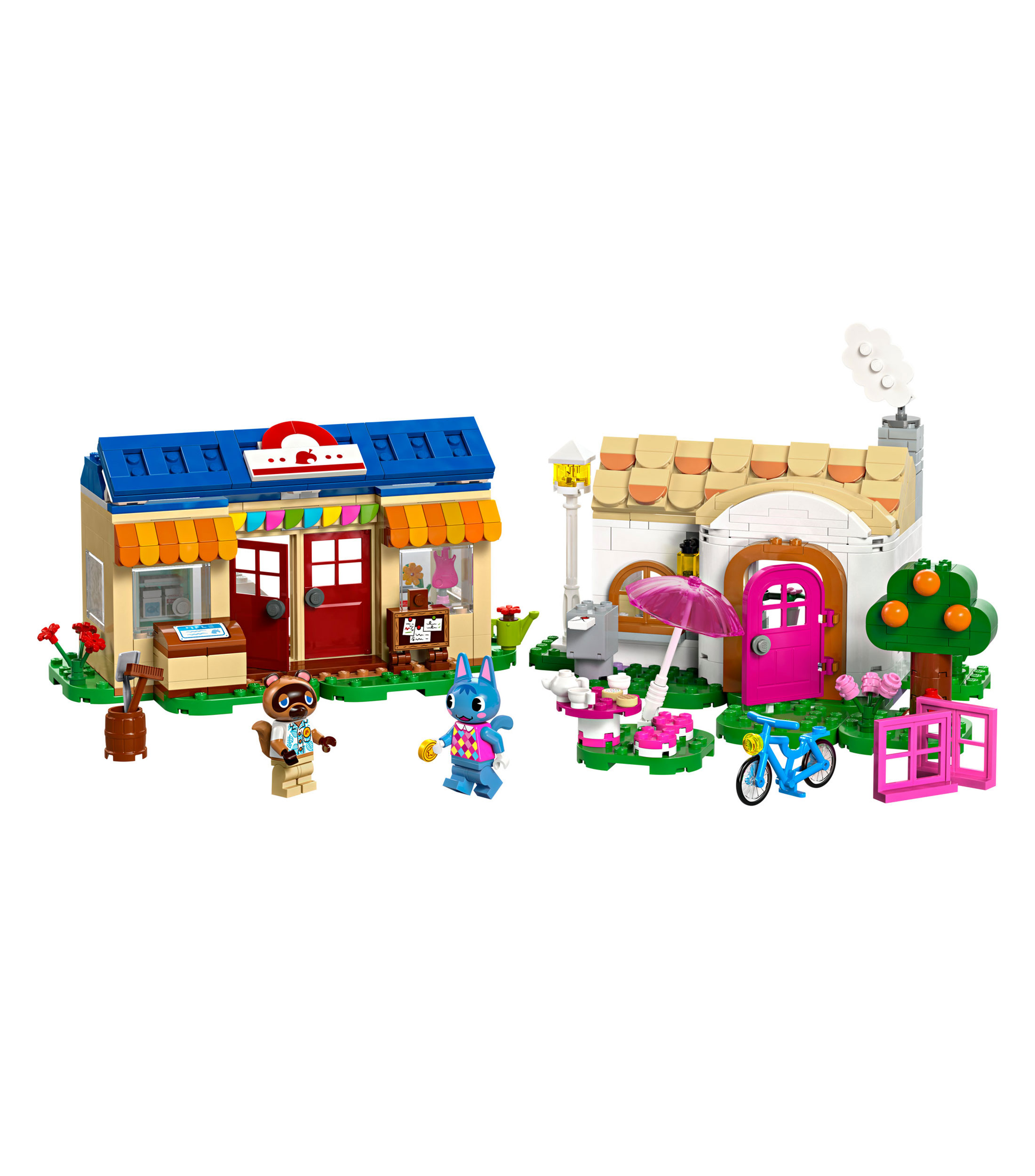 Lego Animal Crossing MiniNook y casa de Minina 77050